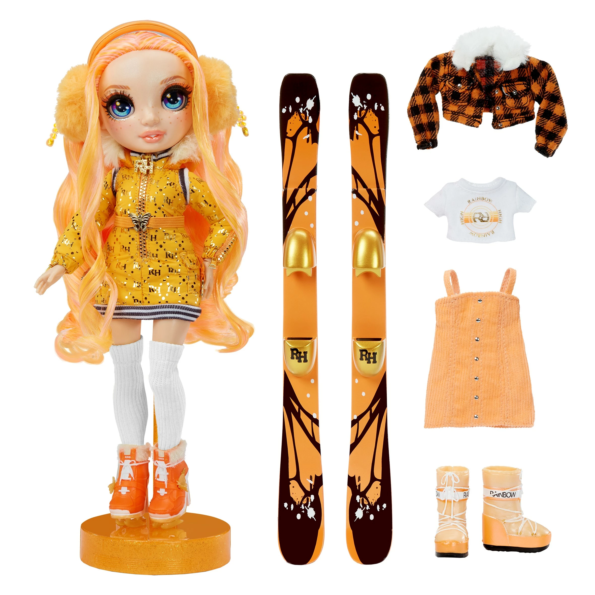 Rainbow High Fashion Winter Doll Poppy Rowan 4 Rainbow High Fashion Winter Doll Poppy Rowan - Afbeelding 2