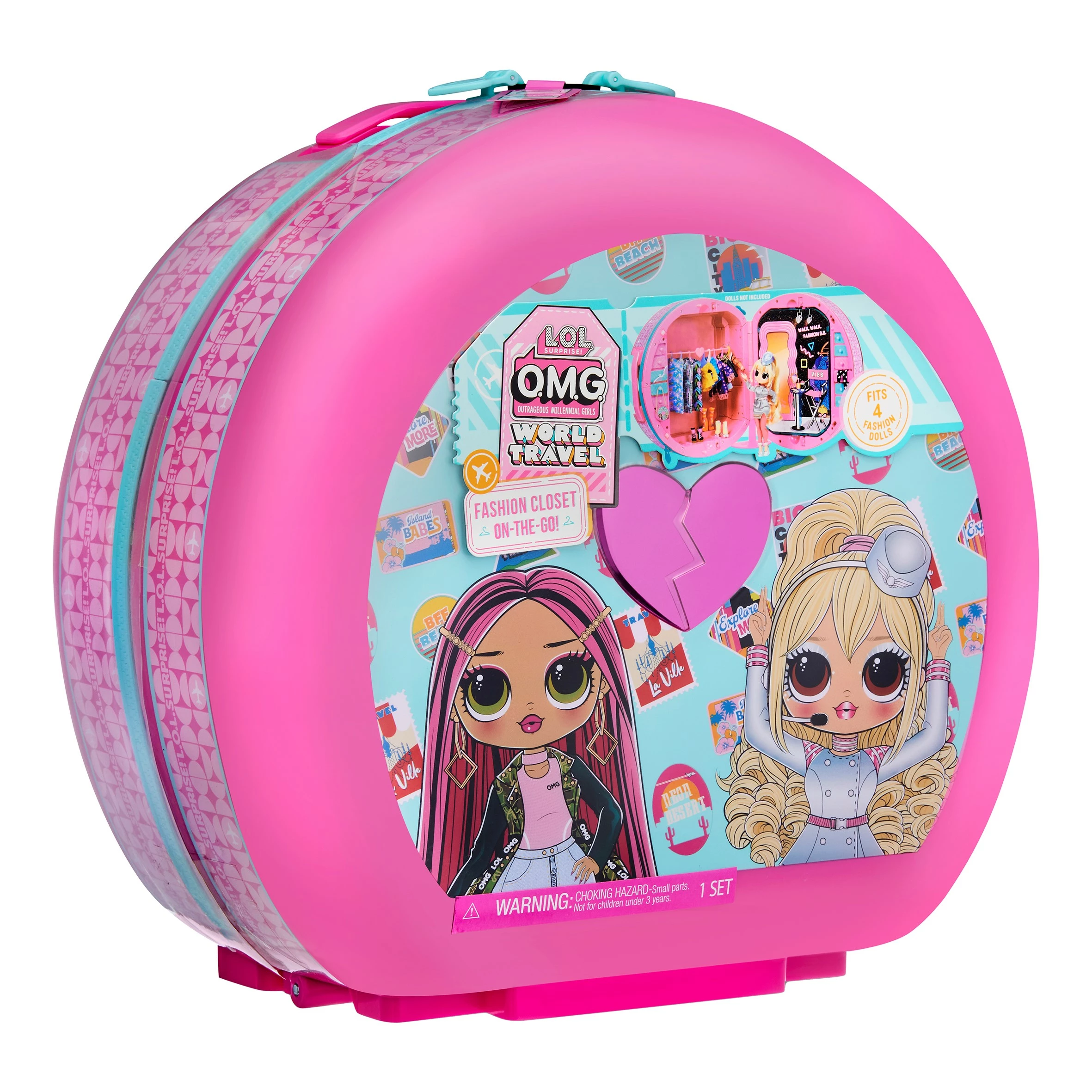 LOL Surprise OMG Travel Closet On-The-Go 4 LOL Surprise OMG Travel Closet On-The-Go - Afbeelding 2