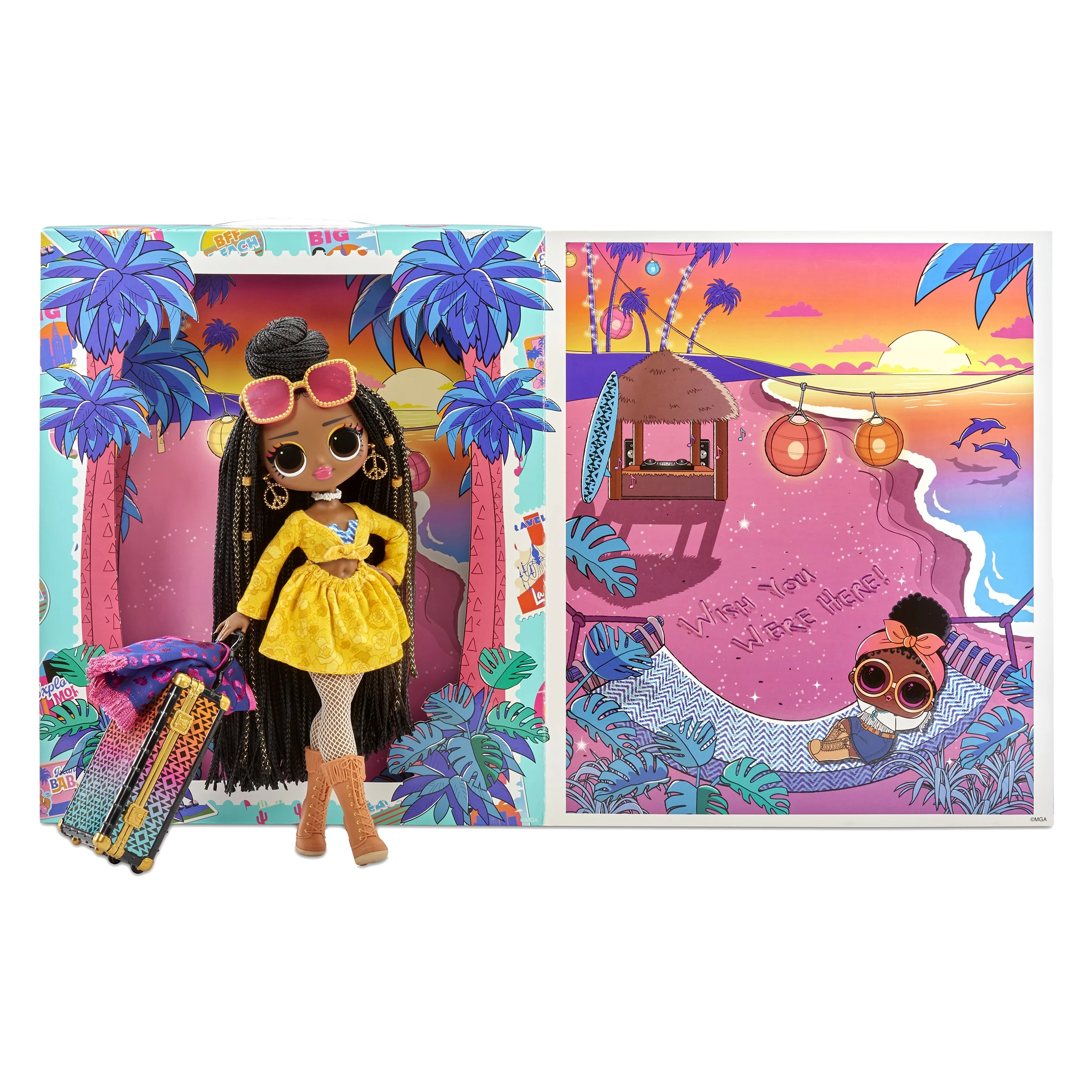 LOL Surprise OMG Travel Doll Sunset 7 LOL Surprise OMG Travel Doll Sunset - Afbeelding 5