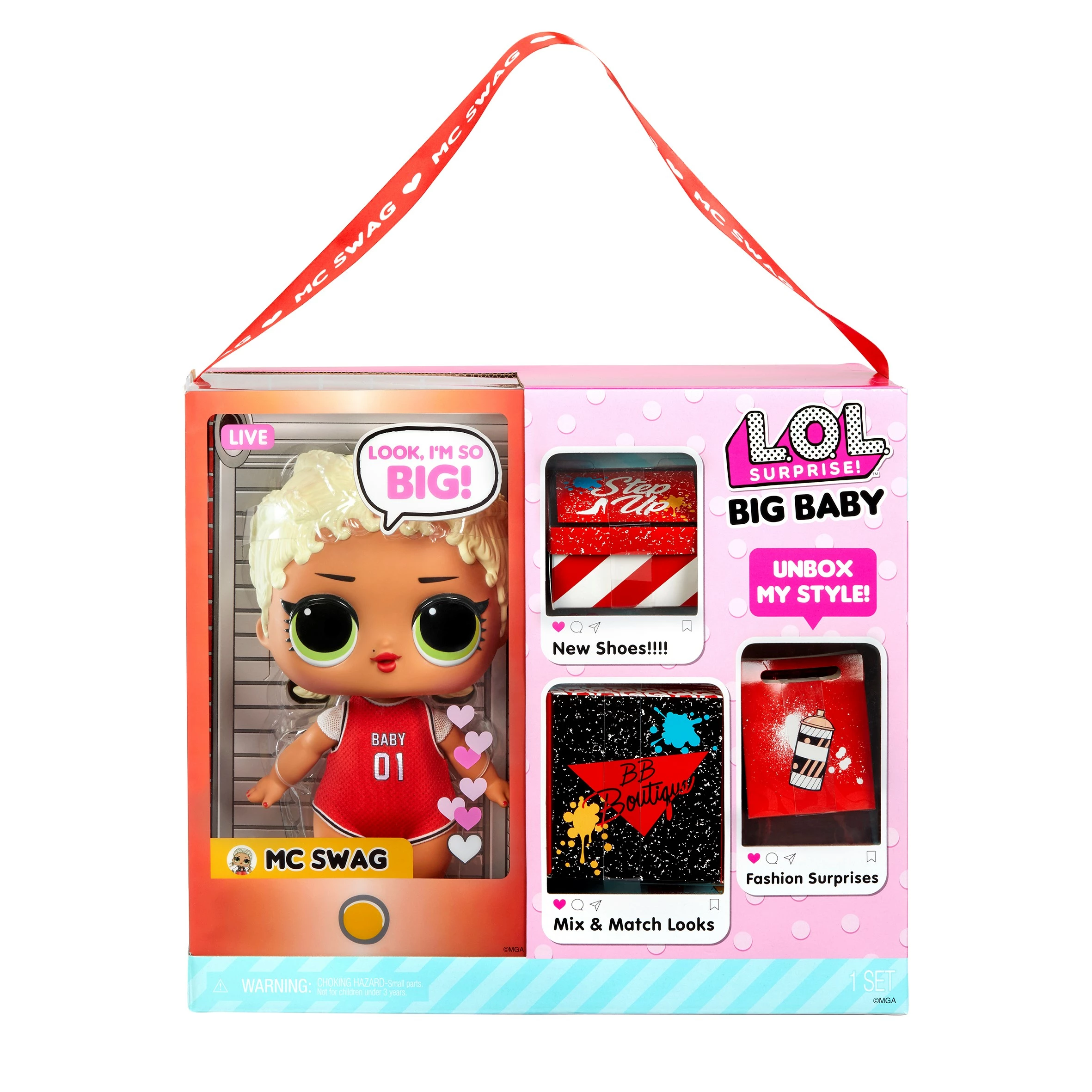 LOL Surprise Big B.B.Doll M.C. Swag LOL Surprise Big B.B.Doll M.C. Swag -LOL Surprise winkel 0035051577461 8