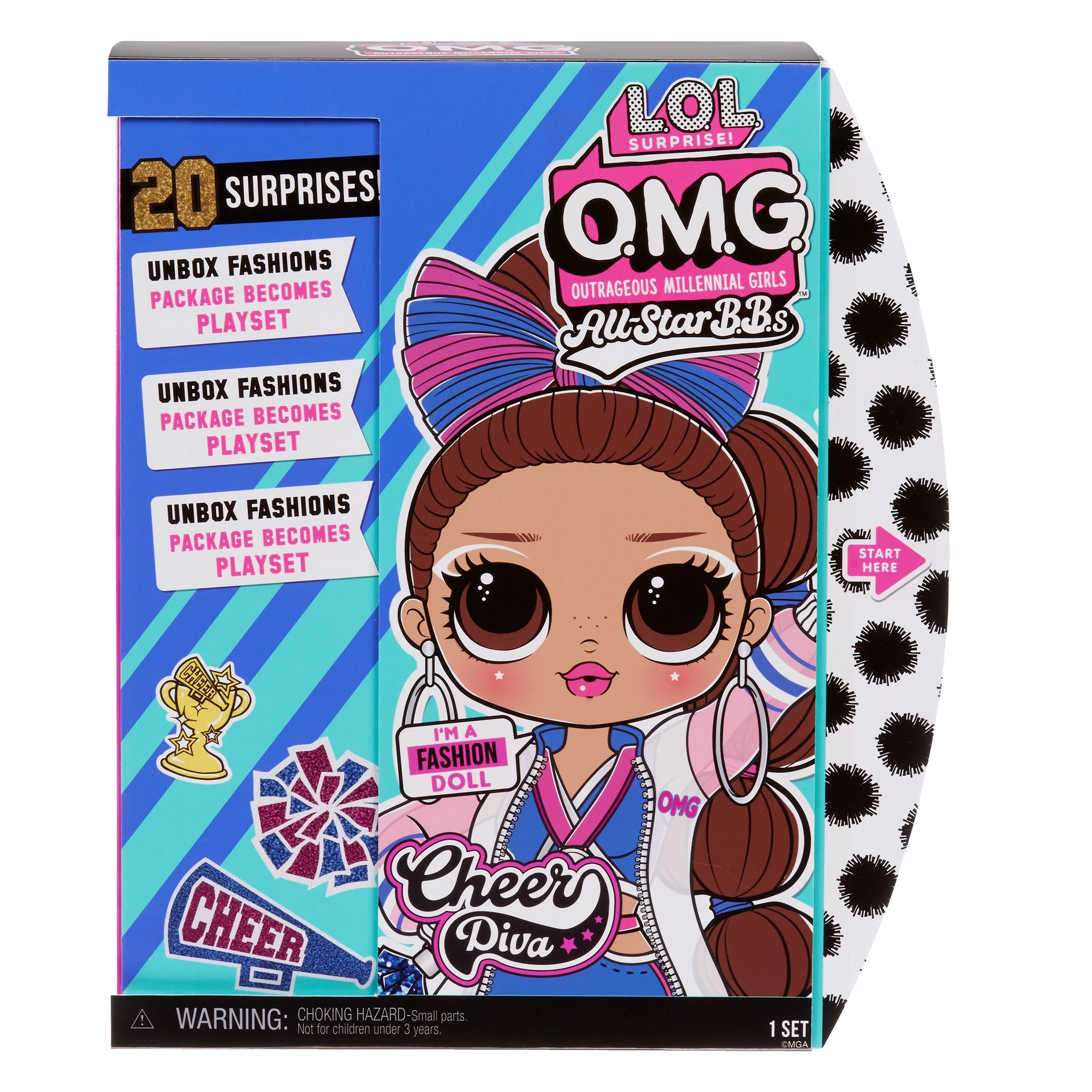 LOL Surprise OMG Sports Doll Cheer LOL Surprise OMG Sports Doll Cheer -LOL Surprise winkel 0035051577508 7