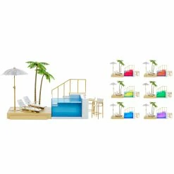 Rainbow High Color Change Pool And Beach Club Set -LOL Surprise winkel 0035051578475 3