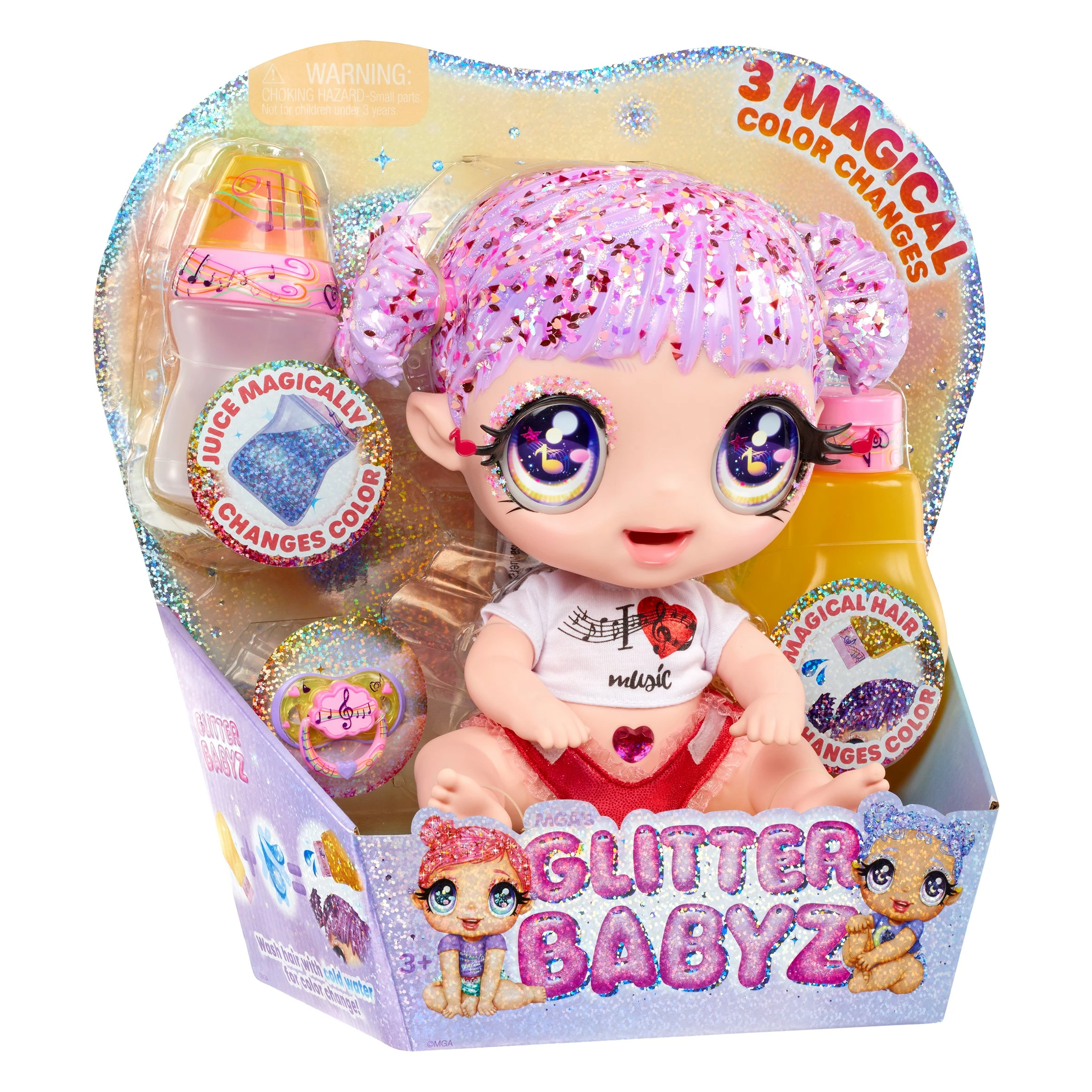 Glitter Babyz Doll Melody Highnote Glitter Babyz Doll Melody Highnote -LOL Surprise winkel 0035051580188 8