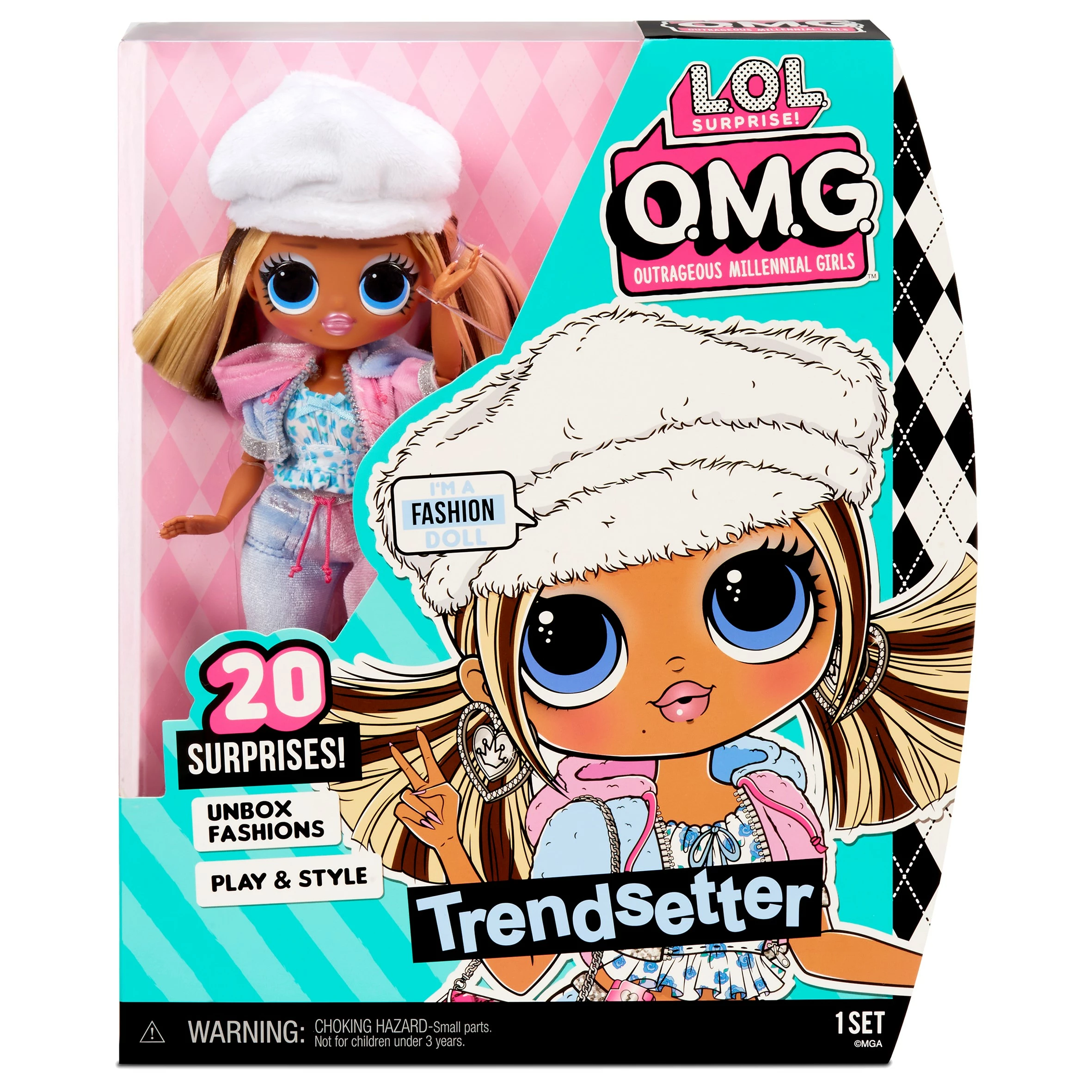 LOL Surprise OMG Core Doll Serie 5-Trendsetter 7 LOL Surprise OMG Core Doll Serie 5-Trendsetter - Afbeelding 5