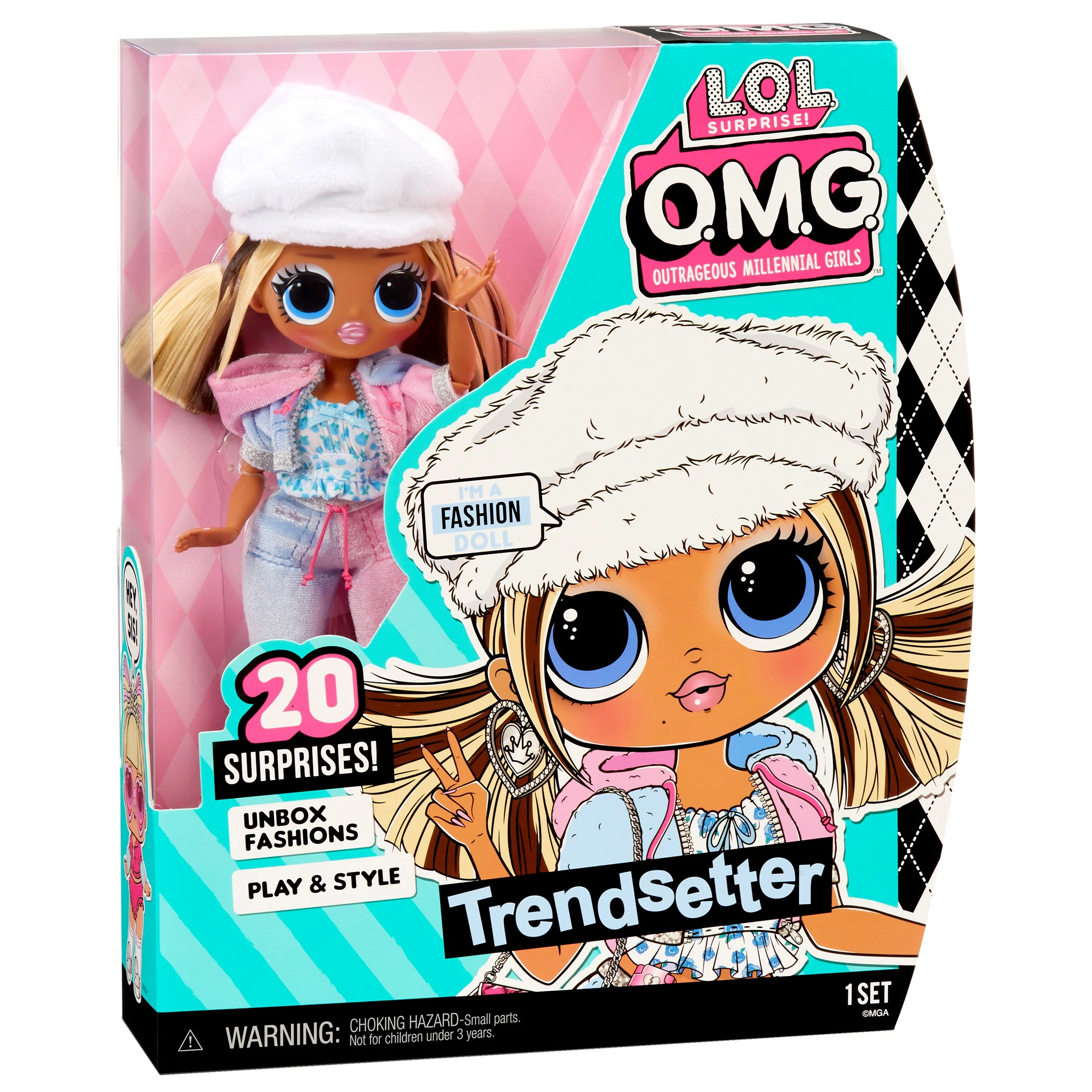 LOL Surprise OMG Core Doll Serie 5-Trendsetter 8 LOL Surprise OMG Core Doll Serie 5-Trendsetter - Afbeelding 6