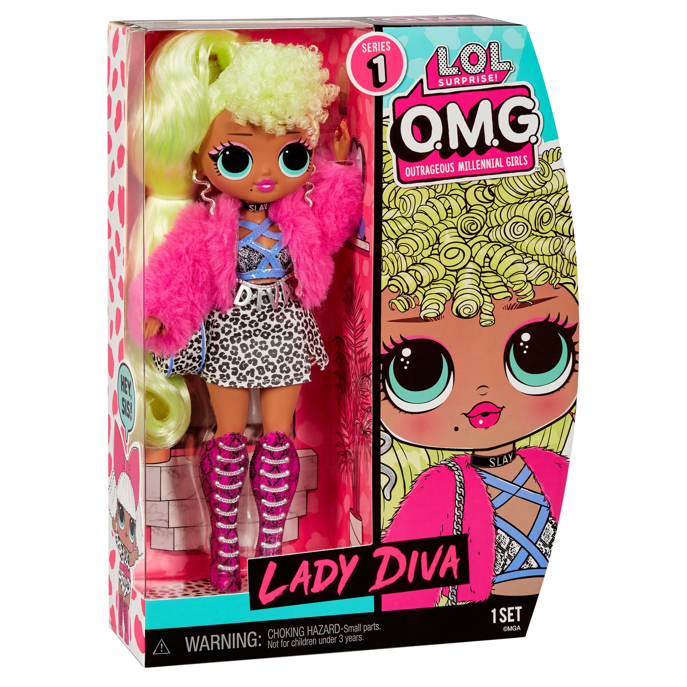 LOL Surprise OMG Core Doll Series- Lady Diva LOL Surprise OMG Core Doll Series- Lady Diva -LOL Surprise winkel 0035051580539 8