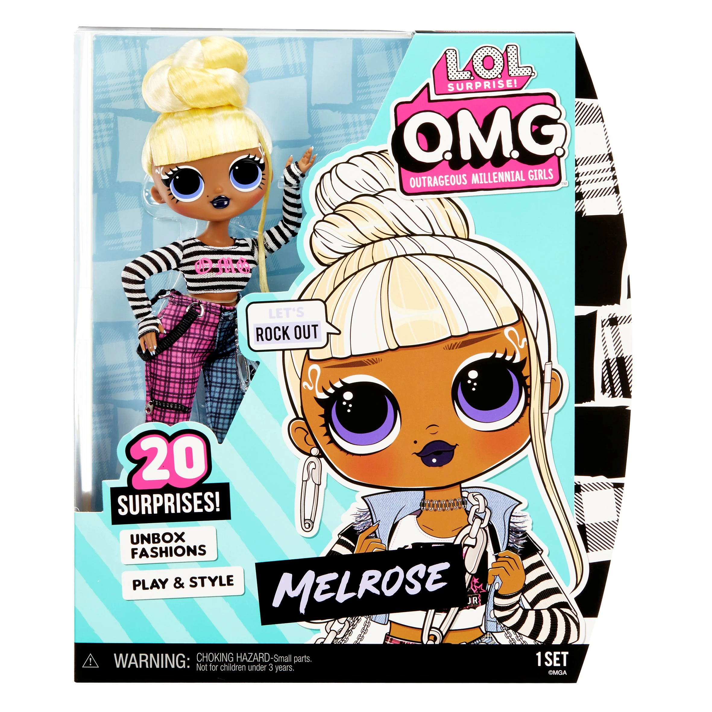 LOL Surprise OMG Core Doll Serie 6 Melrose 8 LOL Surprise OMG Core Doll Serie 6 Melrose - Afbeelding 6