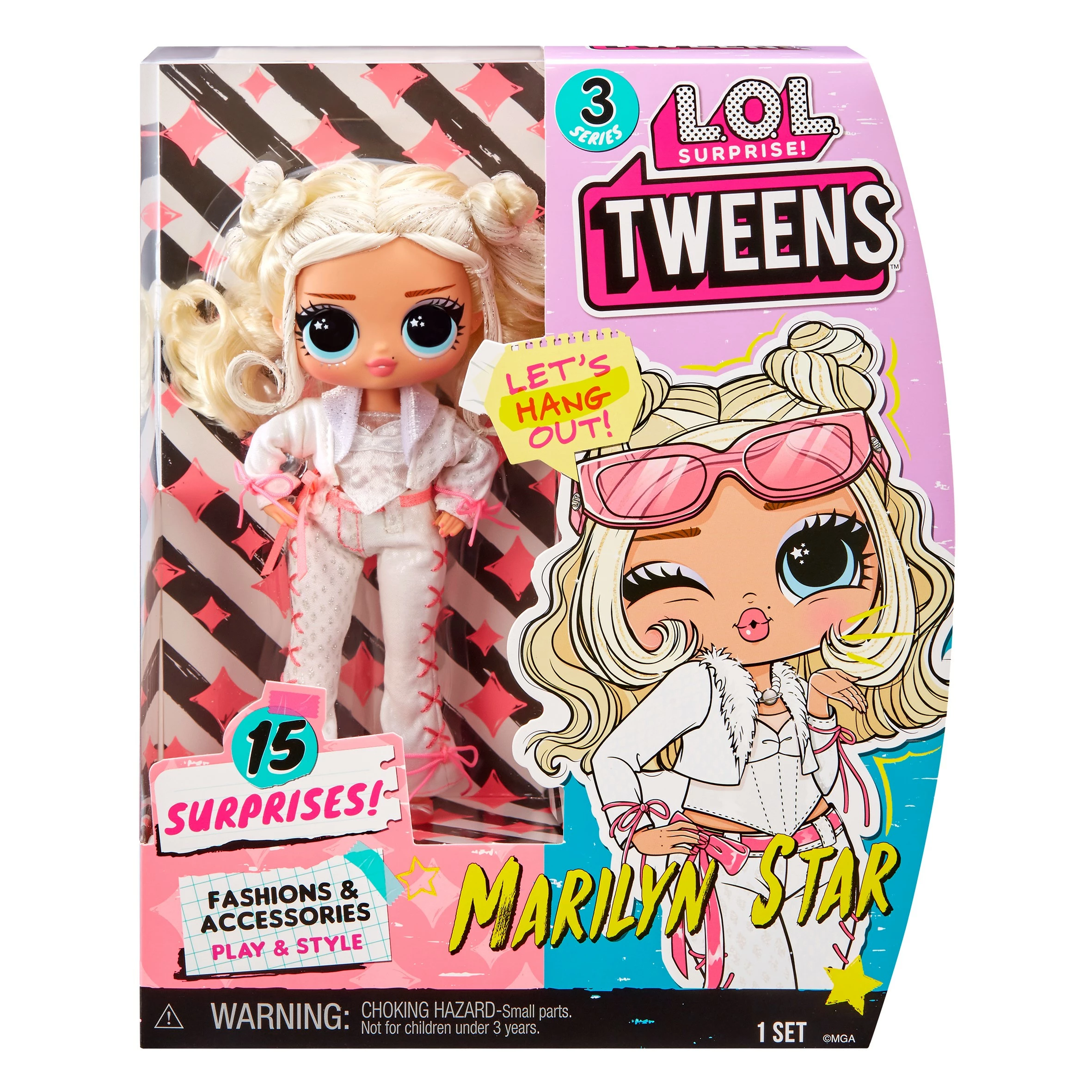 LOL Surprise Tweens Doll Marilyn Star 7 LOL Surprise Tweens Doll Marilyn Star - Afbeelding 5