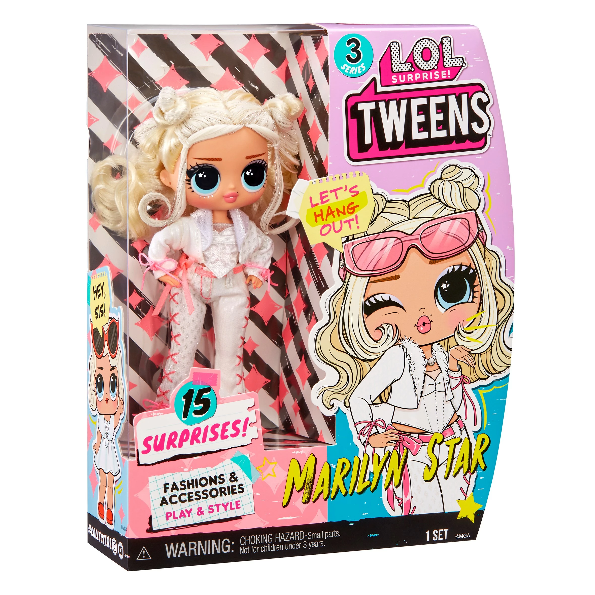 LOL Surprise Tweens Doll Marilyn Star 8 LOL Surprise Tweens Doll Marilyn Star - Afbeelding 6