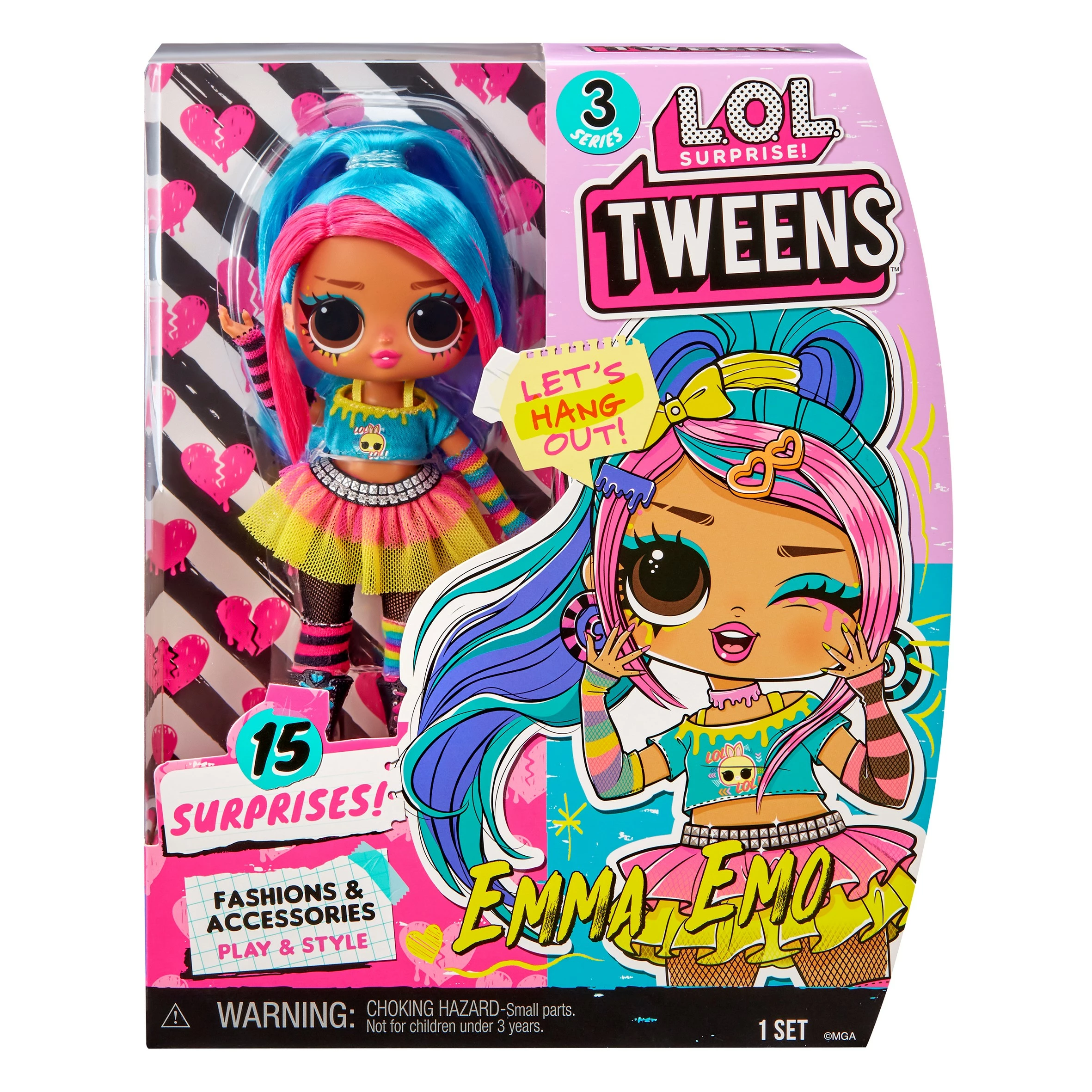 LOL Surprise Tweens Doll Emma Emo LOL Surprise Tweens Doll Emma Emo -LOL Surprise winkel 0035051584070 7