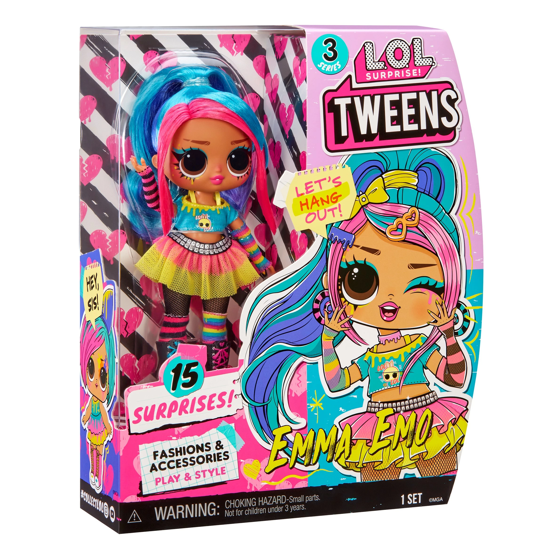 LOL Surprise Tweens Doll Emma Emo LOL Surprise Tweens Doll Emma Emo -LOL Surprise winkel 0035051584070 8