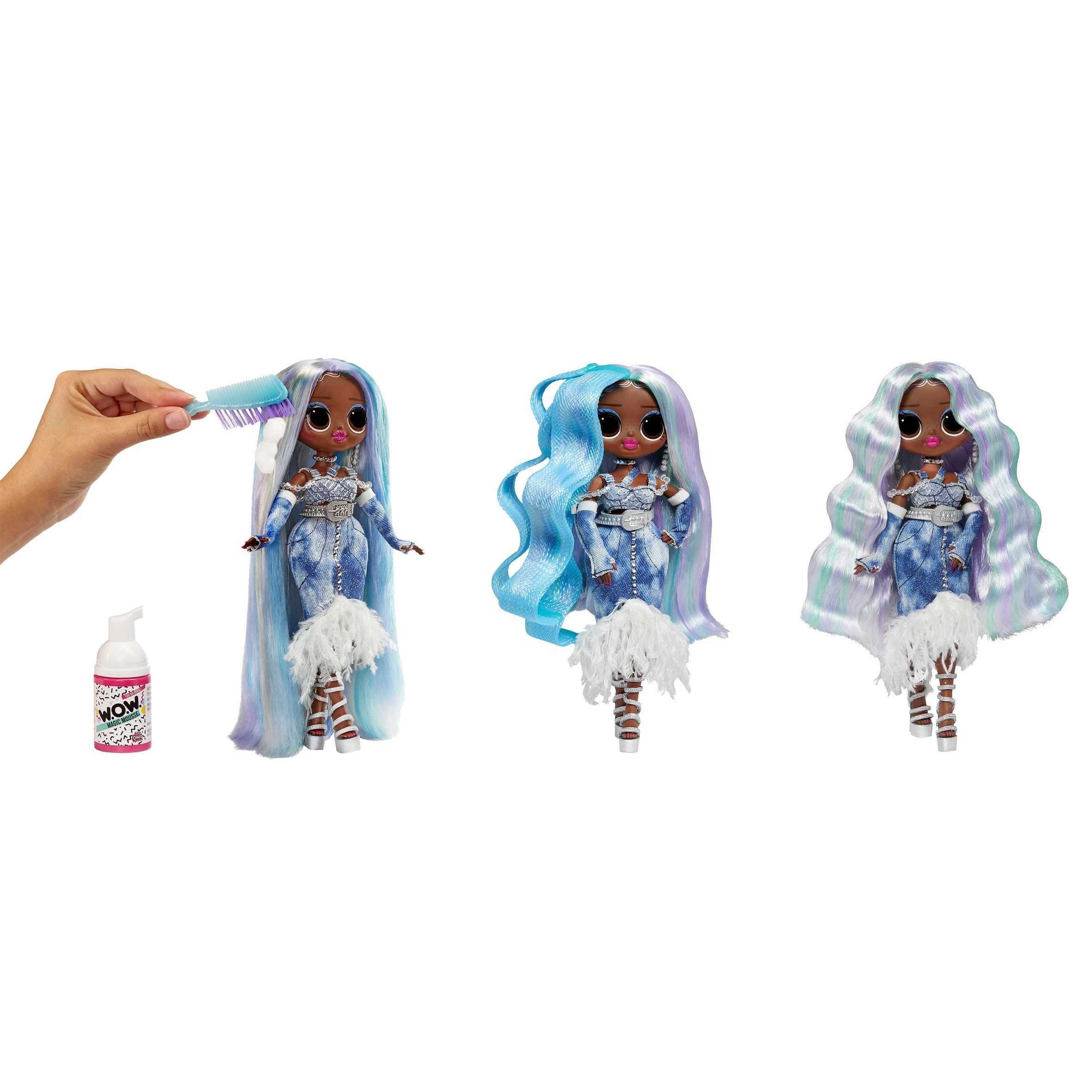 LOL Surprise OMG Fashion Show Hair Lady Braids 6 LOL Surprise OMG Fashion Show Hair Lady Braids - Afbeelding 4