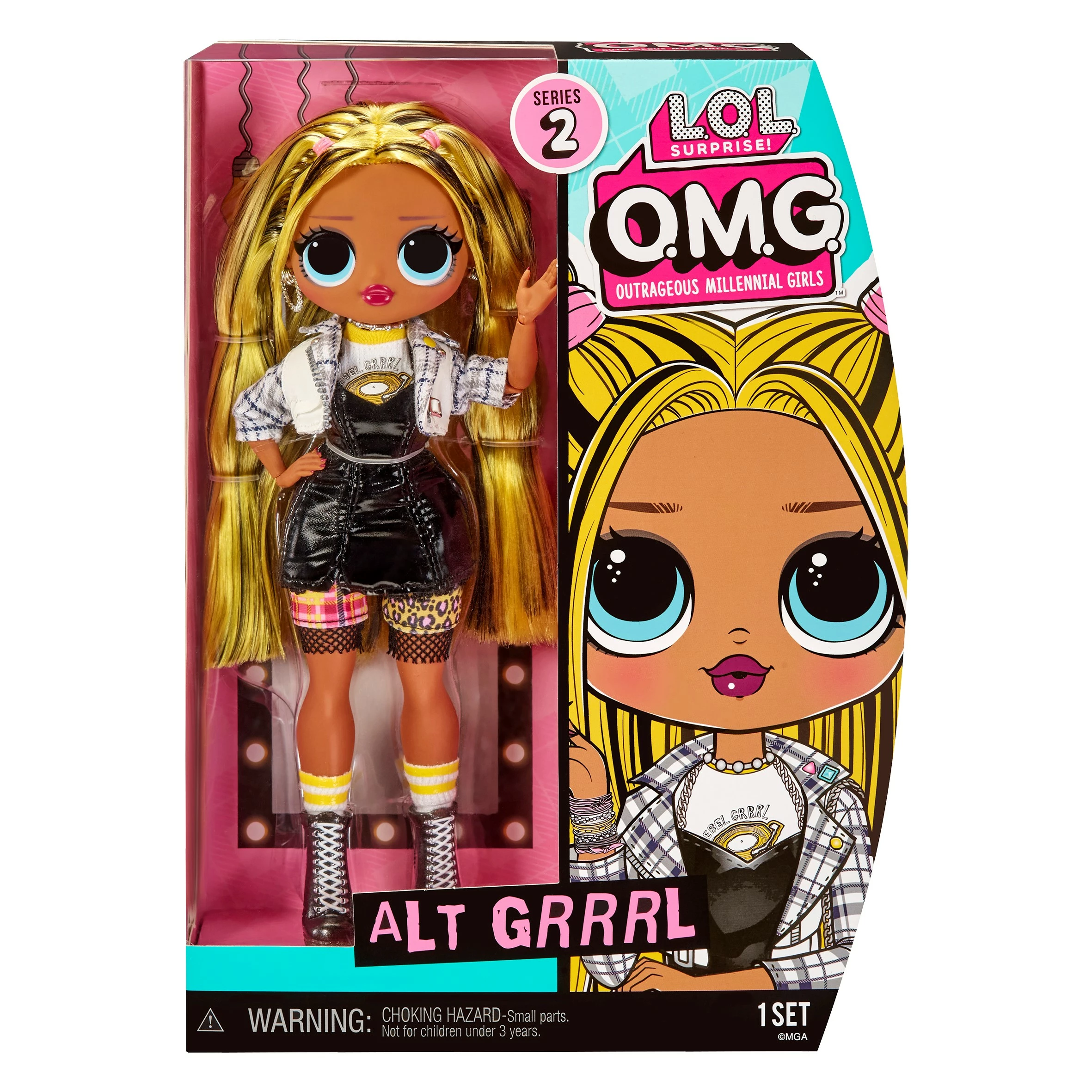 LOL Surprise OMG Doll Series 2 Alt Grrrl LOL Surprise OMG Doll Series 2 Alt Grrrl -LOL Surprise winkel 0035051586128 7