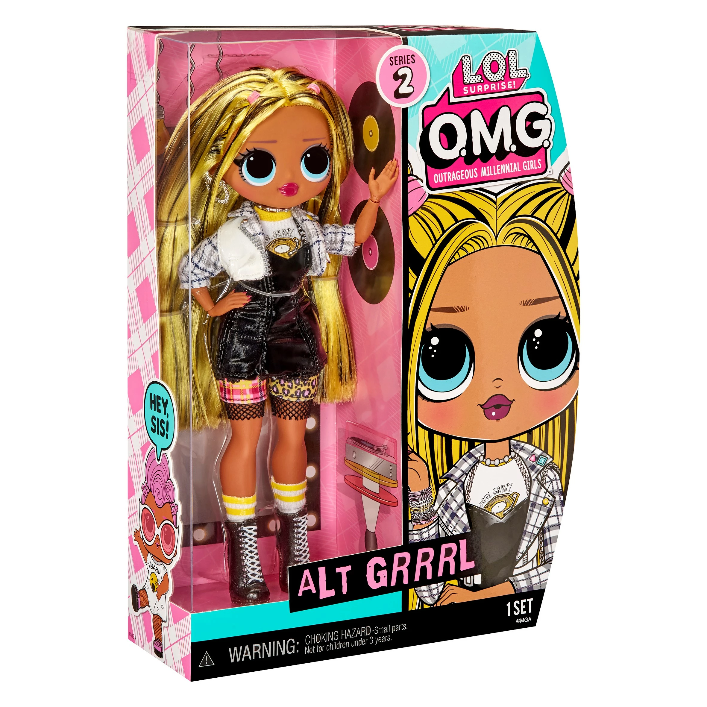 LOL Surprise OMG Doll Series 2 Alt Grrrl LOL Surprise OMG Doll Series 2 Alt Grrrl -LOL Surprise winkel 0035051586128 8
