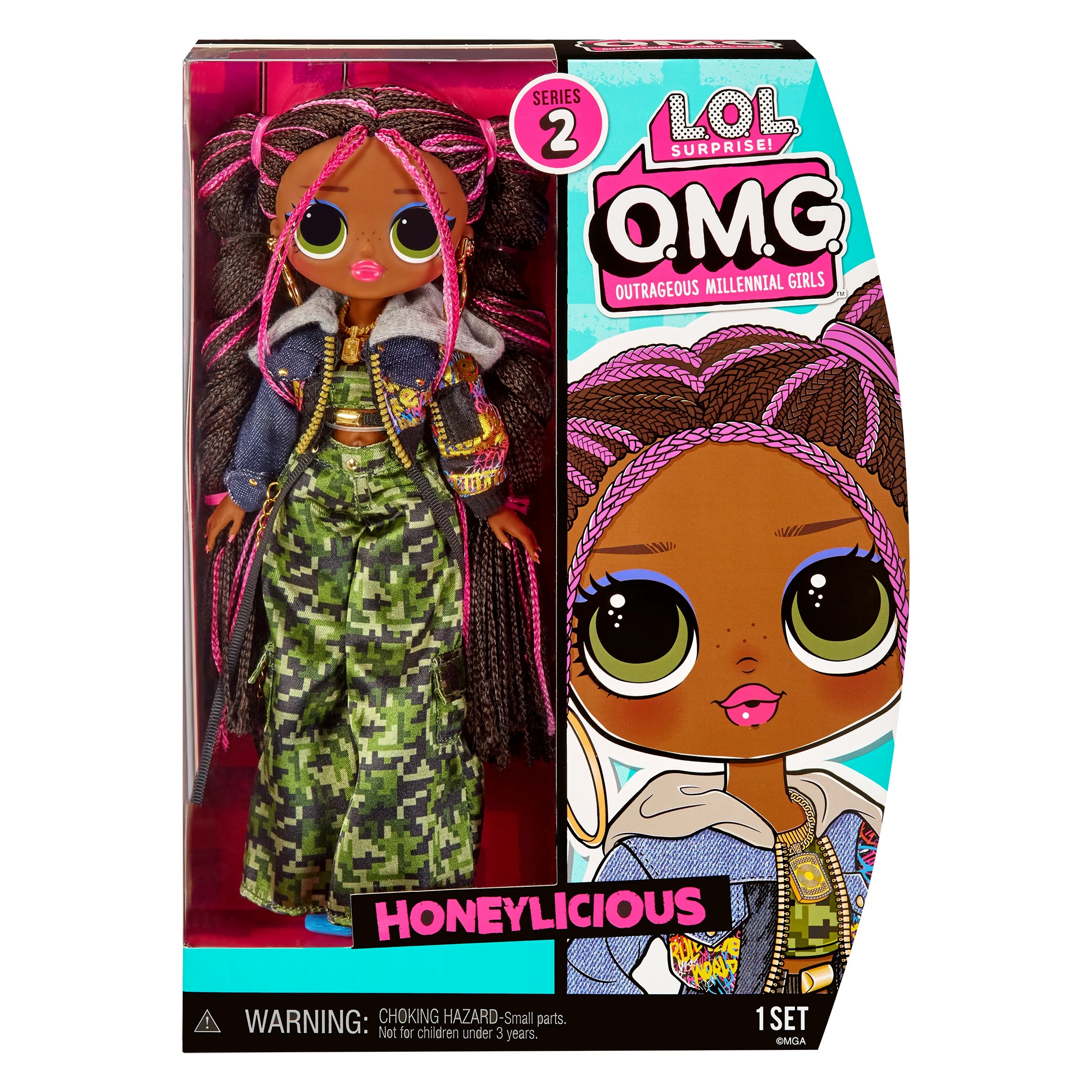 LOL Surprise OMG Doll Series 2 Honeylicious 7 LOL Surprise OMG Doll Series 2 Honeylicious - Afbeelding 5