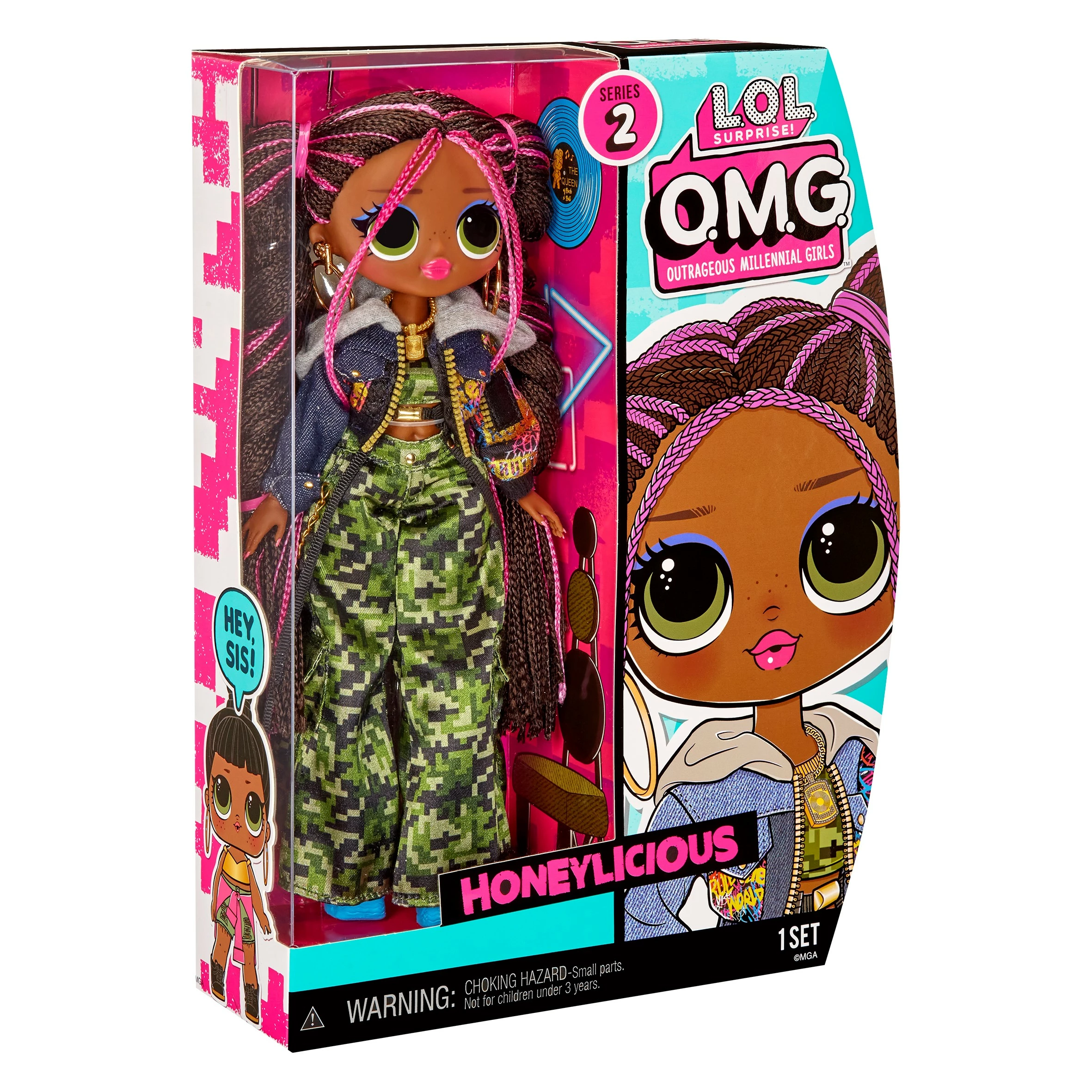 LOL Surprise OMG Doll Series 2 Honeylicious 8 LOL Surprise OMG Doll Series 2 Honeylicious - Afbeelding 6