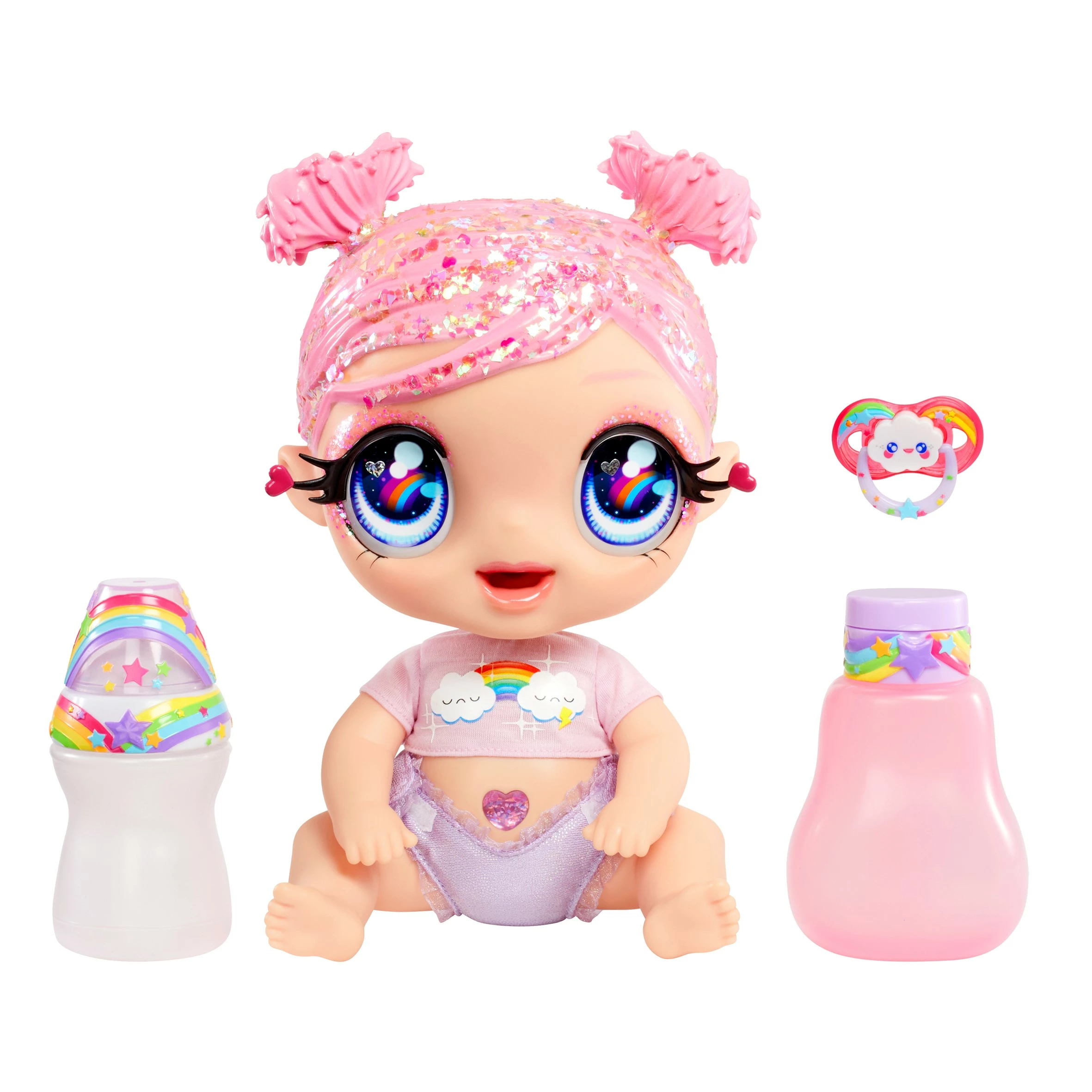 Glitter Babyz Doll Dreamia Stardust 4 Glitter Babyz Doll Dreamia Stardust - Afbeelding 2