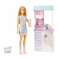 Barbie Ice Cream Shop Playset -LOL Surprise winkel 0194735015863 3