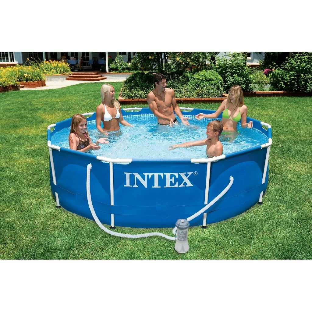 Intex Metal Frame Pool 305×76 3 Intex Metal Frame Pool 305×76