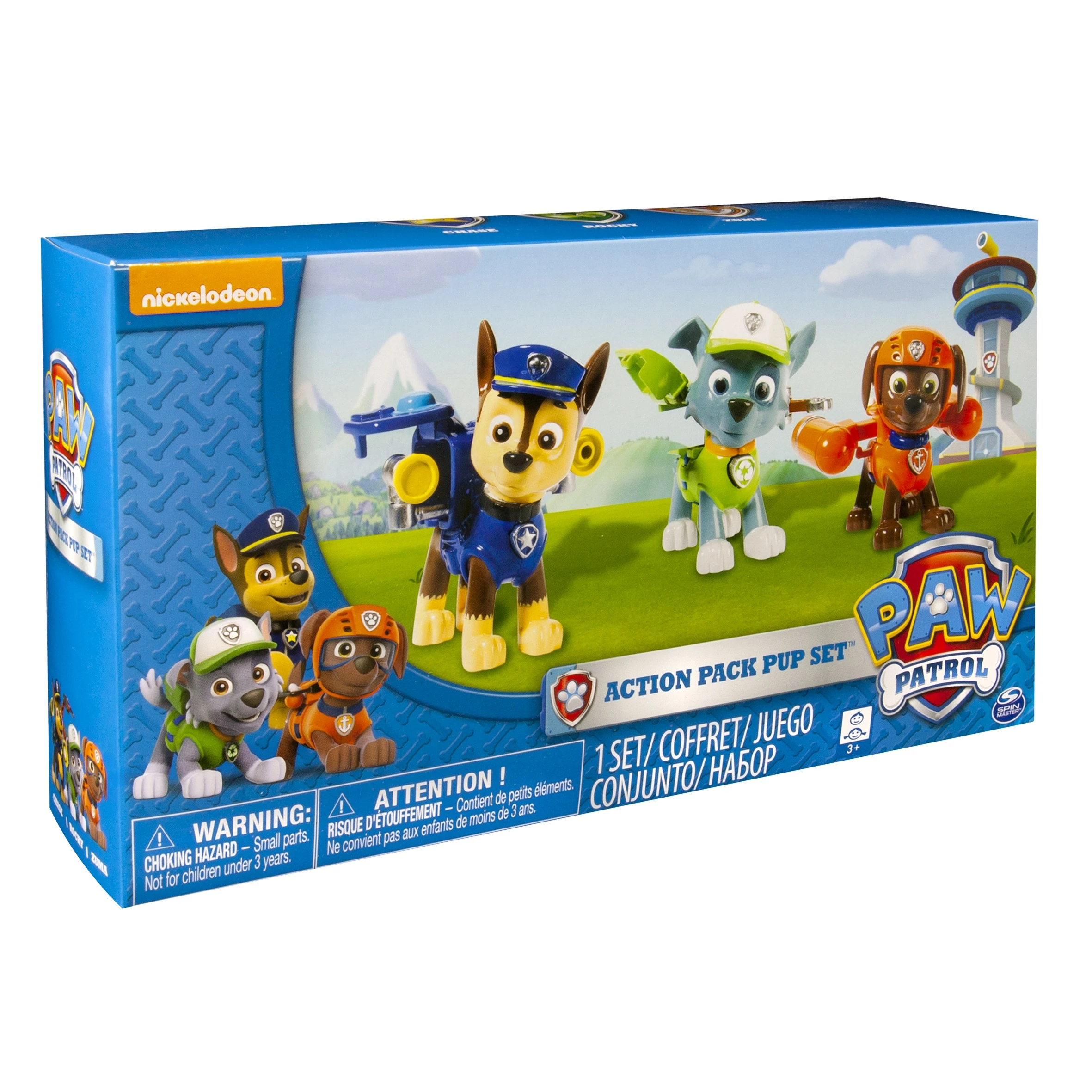Paw Patrol Action Pack Pups 3pack 2 6 Paw Patrol Action Pack Pups 3pack 2 - Afbeelding 4