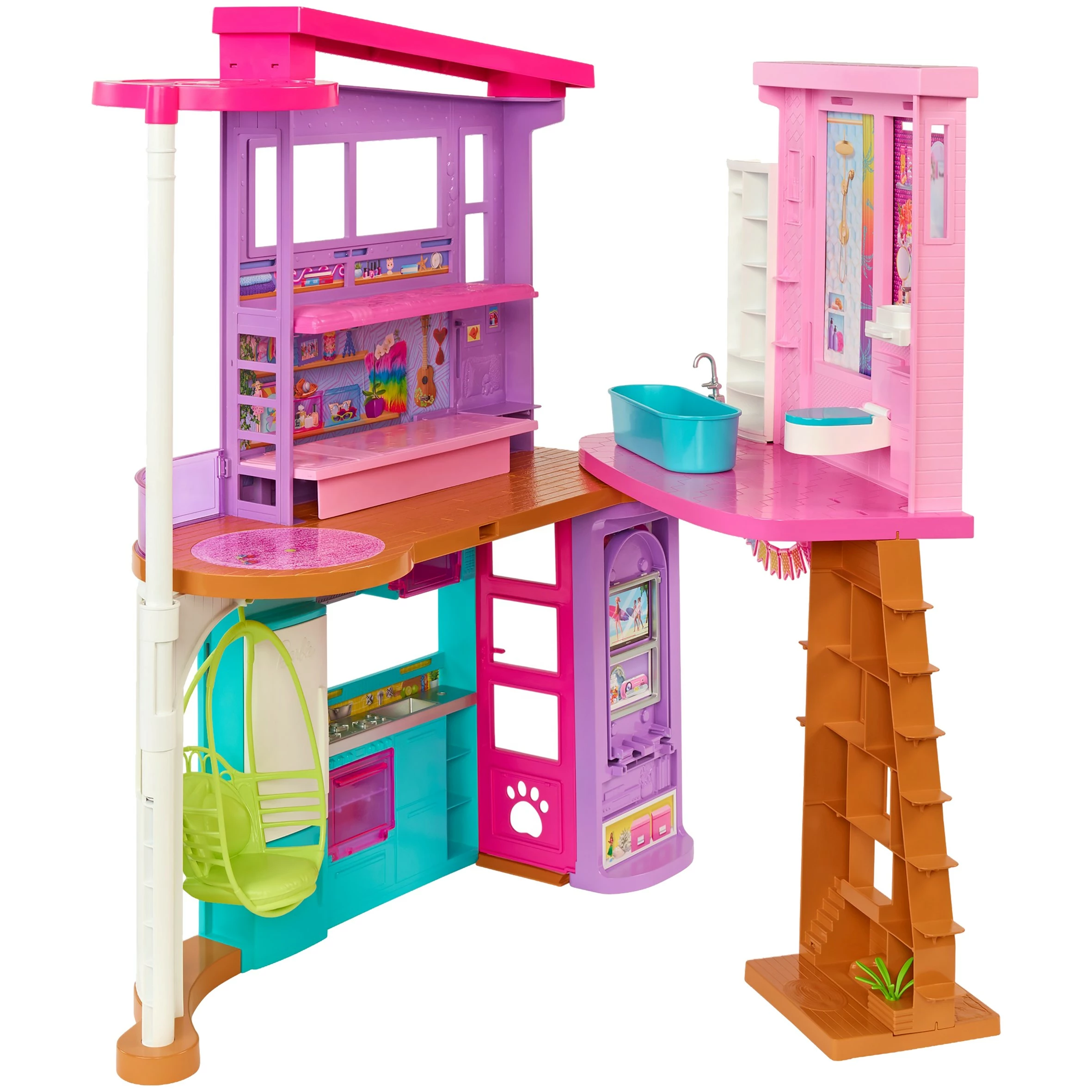Barbie Malibuhuis Speelset 4 Barbie Malibuhuis Speelset - Afbeelding 2