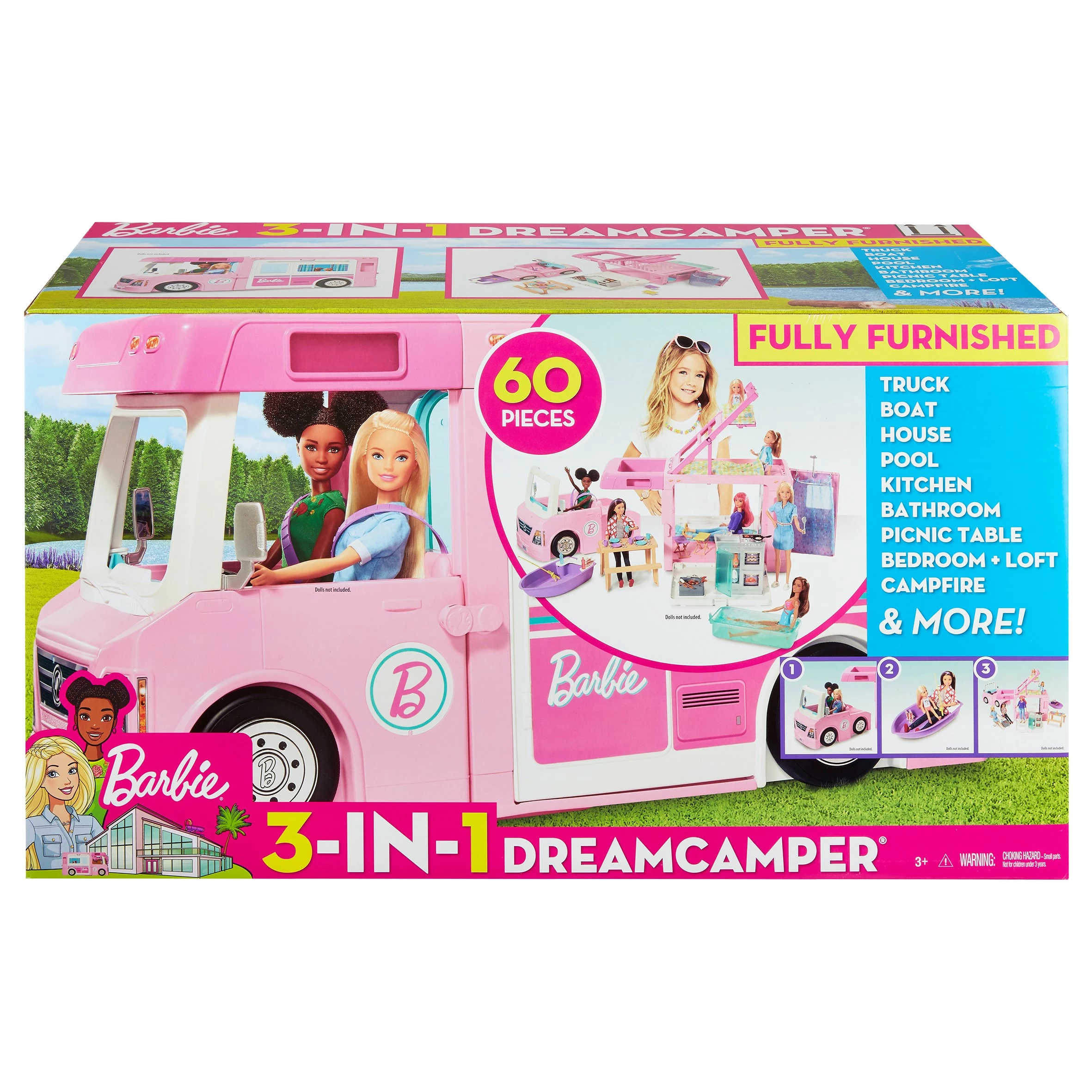 Barbie 3in1 Droom Camper And Accessoires Barbie 3in1 Droom Camper And Accessoires -LOL Surprise winkel 0887961796865 8