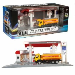 City Tankstation Met Tankwagen