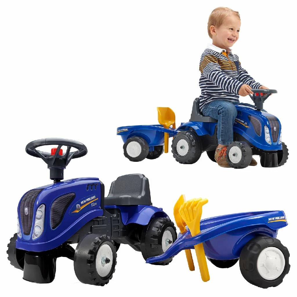 Falk New Holland Looptractor Set Blauw Falk New Holland Looptractor Set Blauw -LOL Surprise winkel 2006410