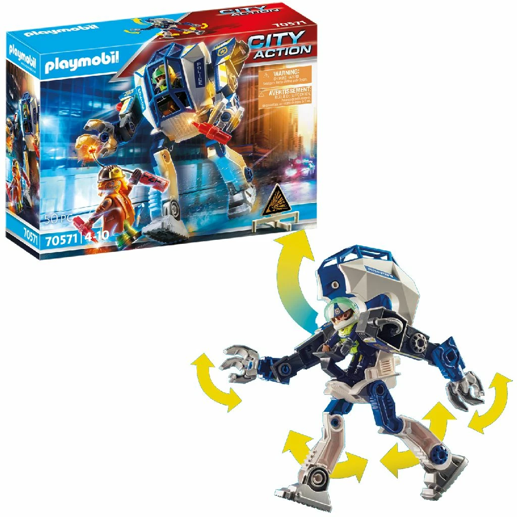 Playmobil 70571 City Action Politierobots 3 Playmobil 70571 City Action Politierobots