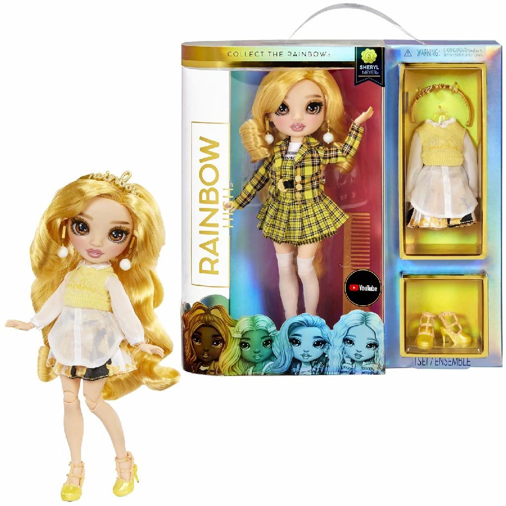 Rainbow High Fashion Doll Sheryl Meyer Marigold 3 Rainbow High Fashion Doll Sheryl Meyer Marigold