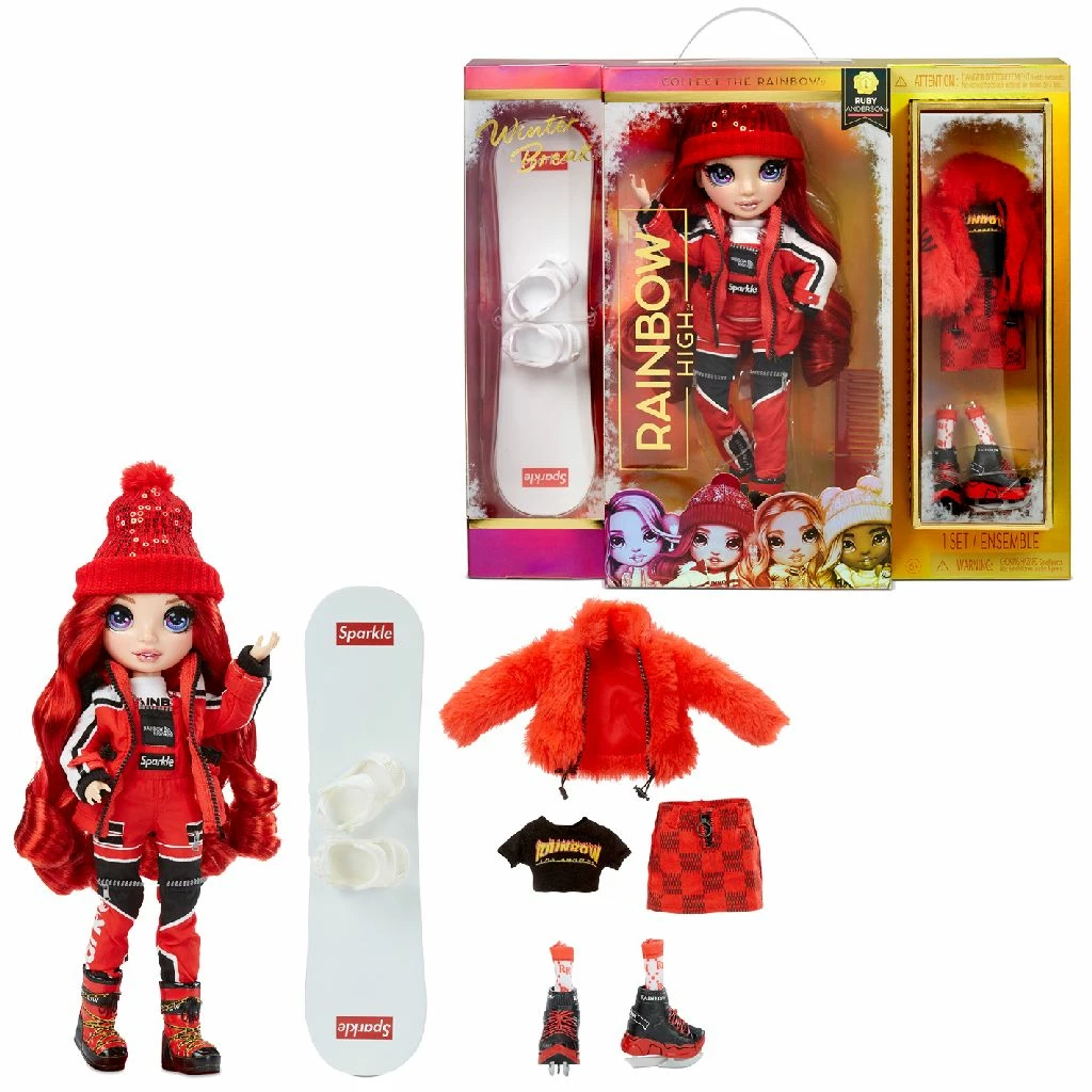 Rainbow High Fashion Winter Doll Ruby Anderson Rainbow High Fashion Winter Doll Ruby Anderson -LOL Surprise winkel 2008175