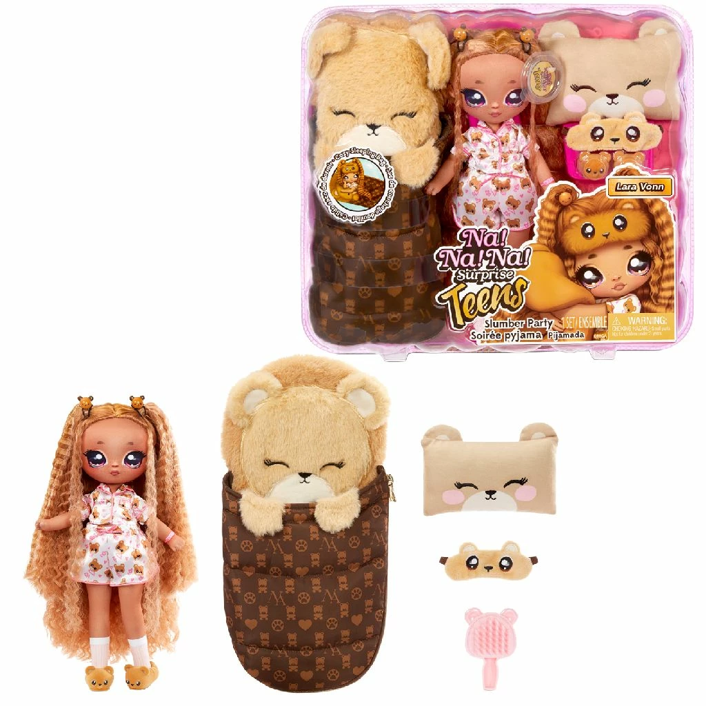 Na! Na! Na! Surprise Teens Lara Vonn Teddy Bear Na! Na! Na! Surprise Teens Lara Vonn Teddy Bear -LOL Surprise winkel 2008311