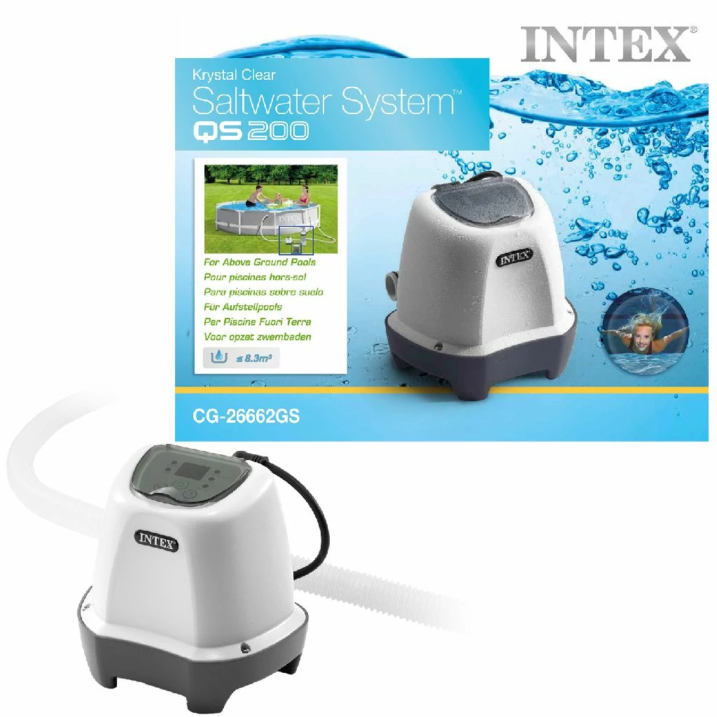 Intex Krystal Zoutwater systeem 12 Volt QS200 Intex Krystal Zoutwater Systeem 12 Volt QS200 -LOL Surprise winkel 2008482