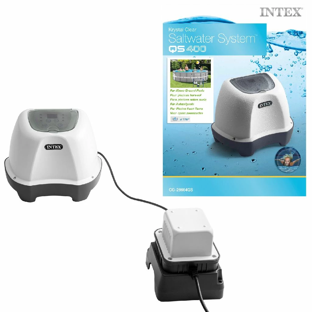 Intex Krystal Zoutwater Systeem 12 Volt QS400 3 Intex Krystal Zoutwater Systeem 12 Volt QS400