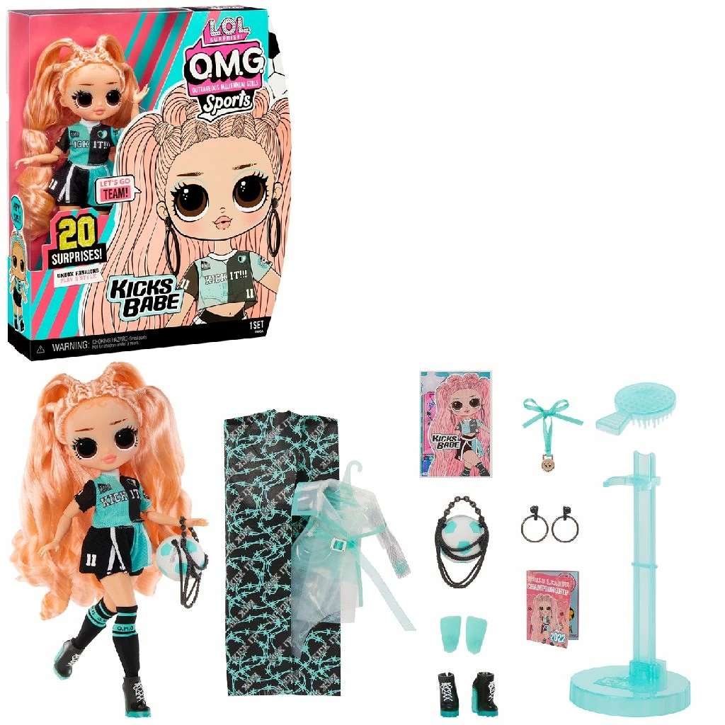 LOL Surprise OMG Sports Doll Kicks Babe LOL Surprise OMG Sports Doll Kicks Babe -LOL Surprise winkel 2009341