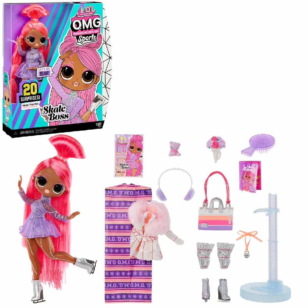 LOL Surprise OMG Sports Doll Skate Boss LOL Surprise OMG Sports Doll Skate Boss -LOL Surprise winkel 2009342