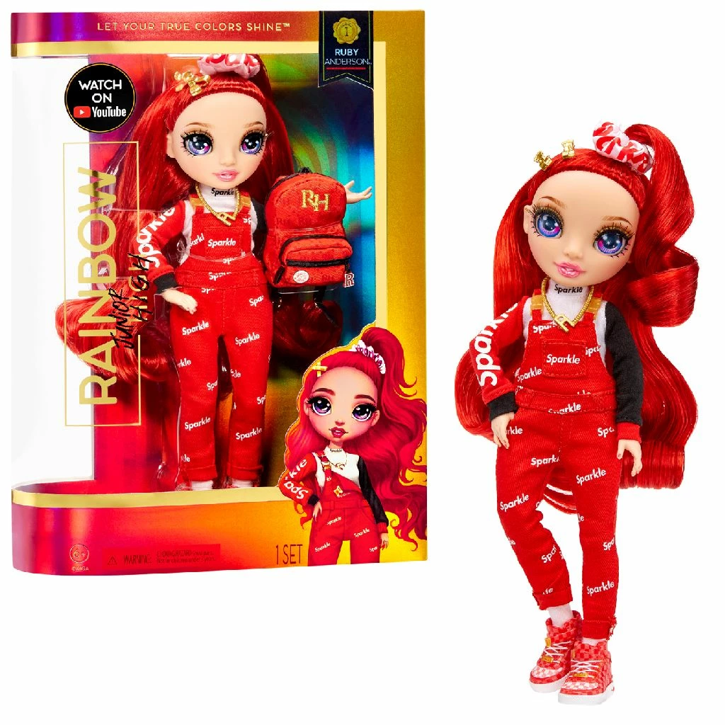 Rainbow High Junior High Fashion Ruby Anderson 3 Rainbow High Junior High Fashion Ruby Anderson