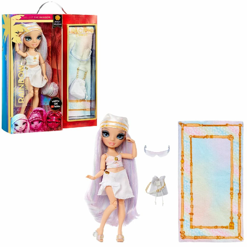 Rainbow High Pacific Coast Fashion Margot De Perla Rainbow High Pacific Coast Fashion Margot De Perla -LOL Surprise winkel 2009372