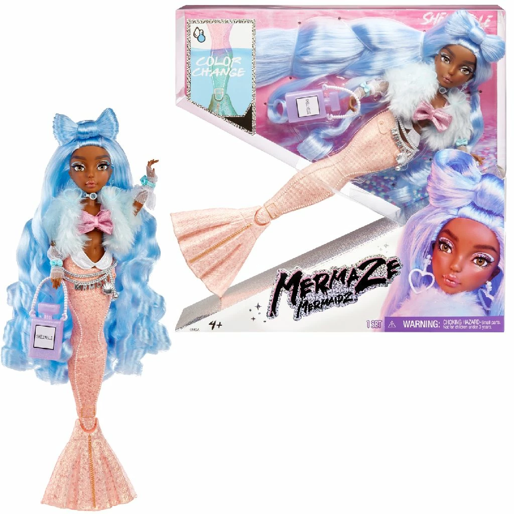 Mermaze Mermaidz Core Fashion Doll Shellnelle 3 Mermaze Mermaidz Core Fashion Doll Shellnelle