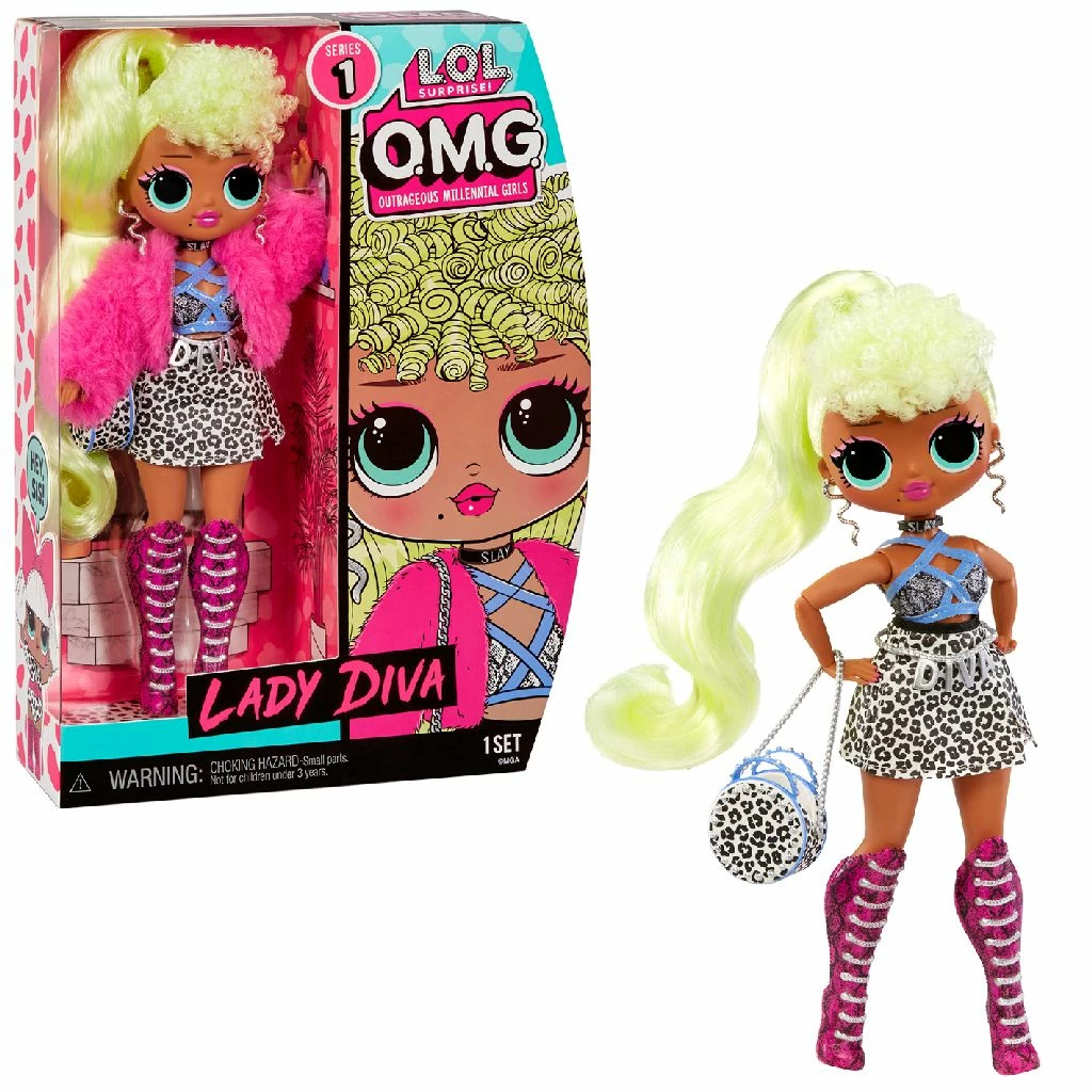 LOL Surprise OMG Core Doll Series- Lady Diva LOL Surprise OMG Core Doll Series- Lady Diva -LOL Surprise winkel 2009400