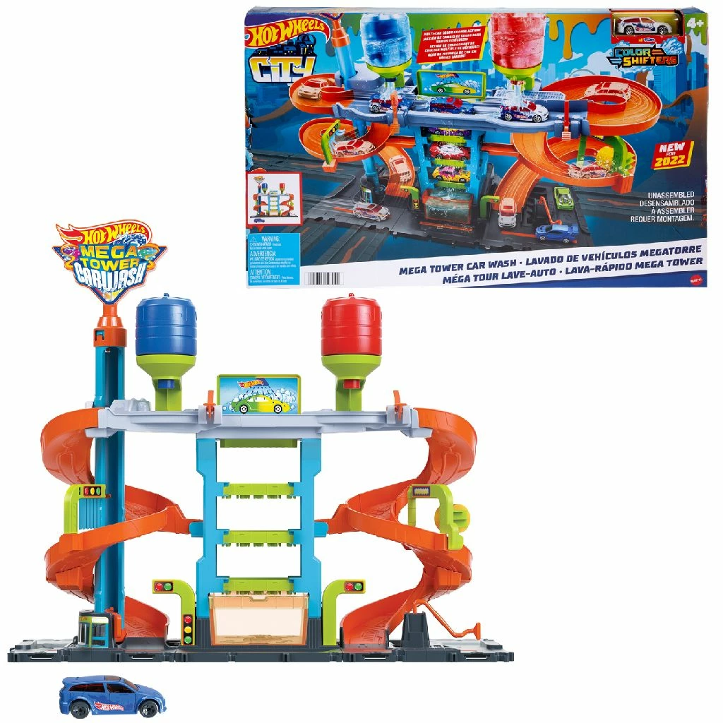 Hot Wheels Mega Tower Carwash Hot Wheels Mega Tower Carwash -LOL Surprise winkel 2010430