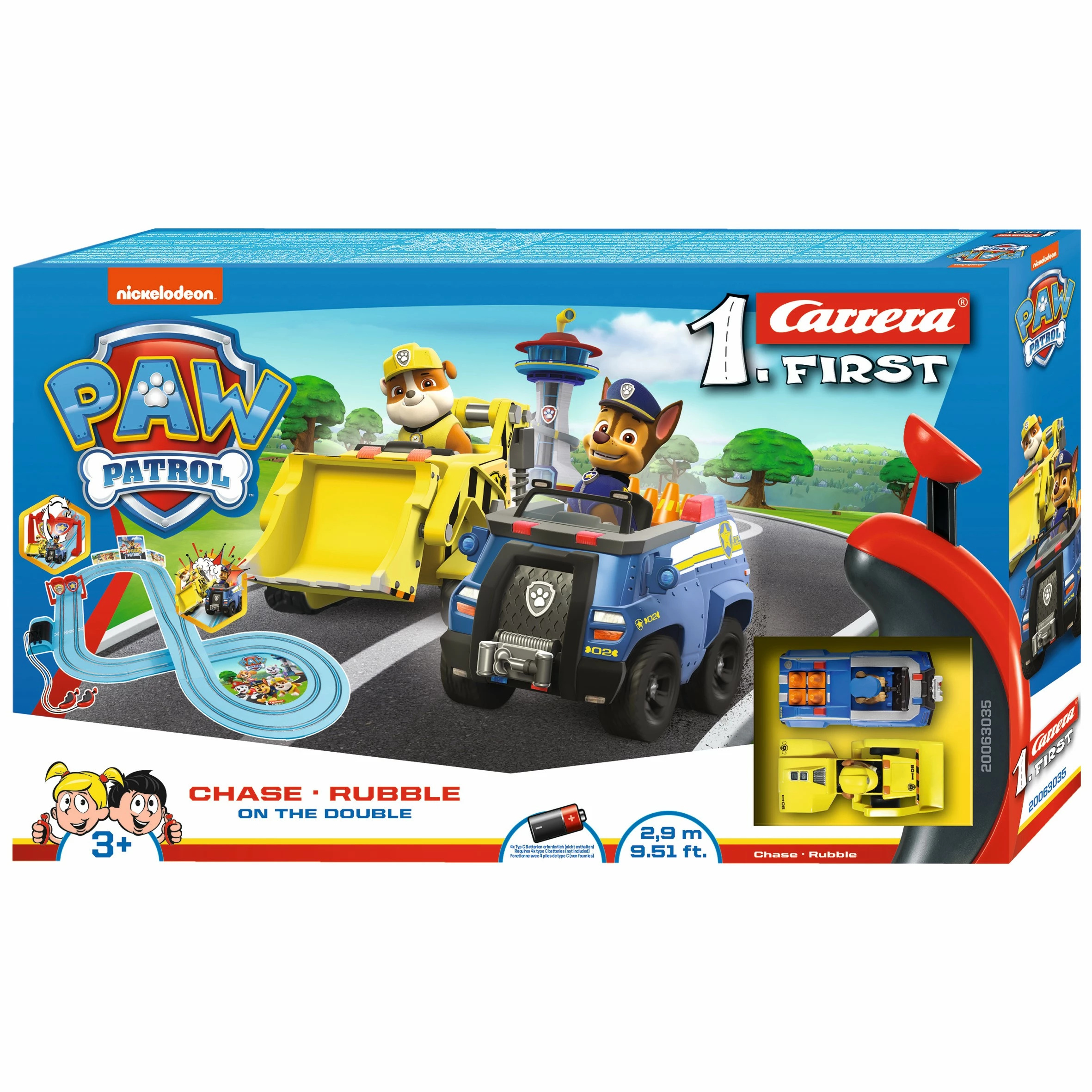 Carrera First Paw Patrol Double 2,9 5 Carrera First Paw Patrol Double 2,9 - Afbeelding 3