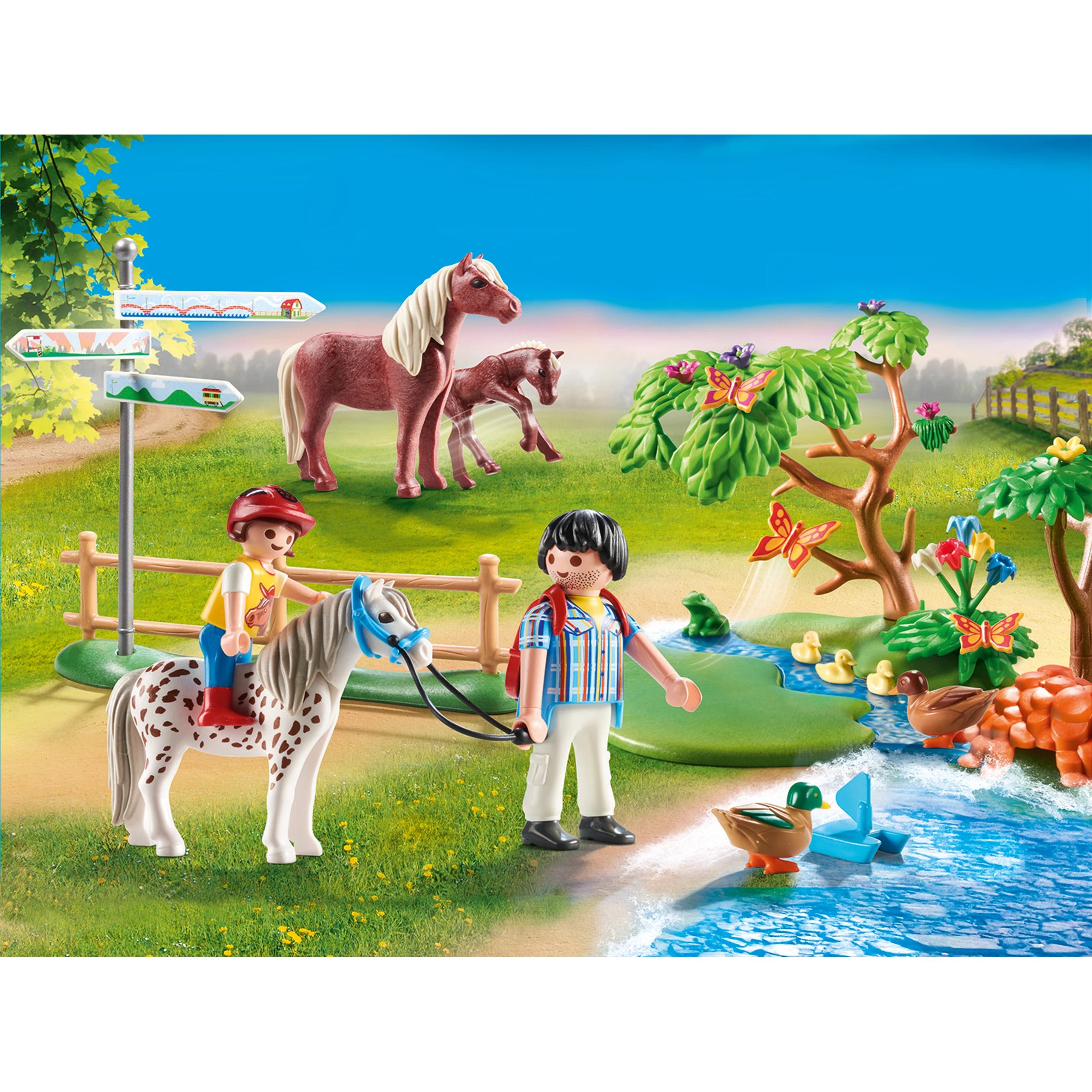 Playmobil 70512 Country Gelukkige Ponyreis 4 Playmobil 70512 Country Gelukkige Ponyreis - Afbeelding 2