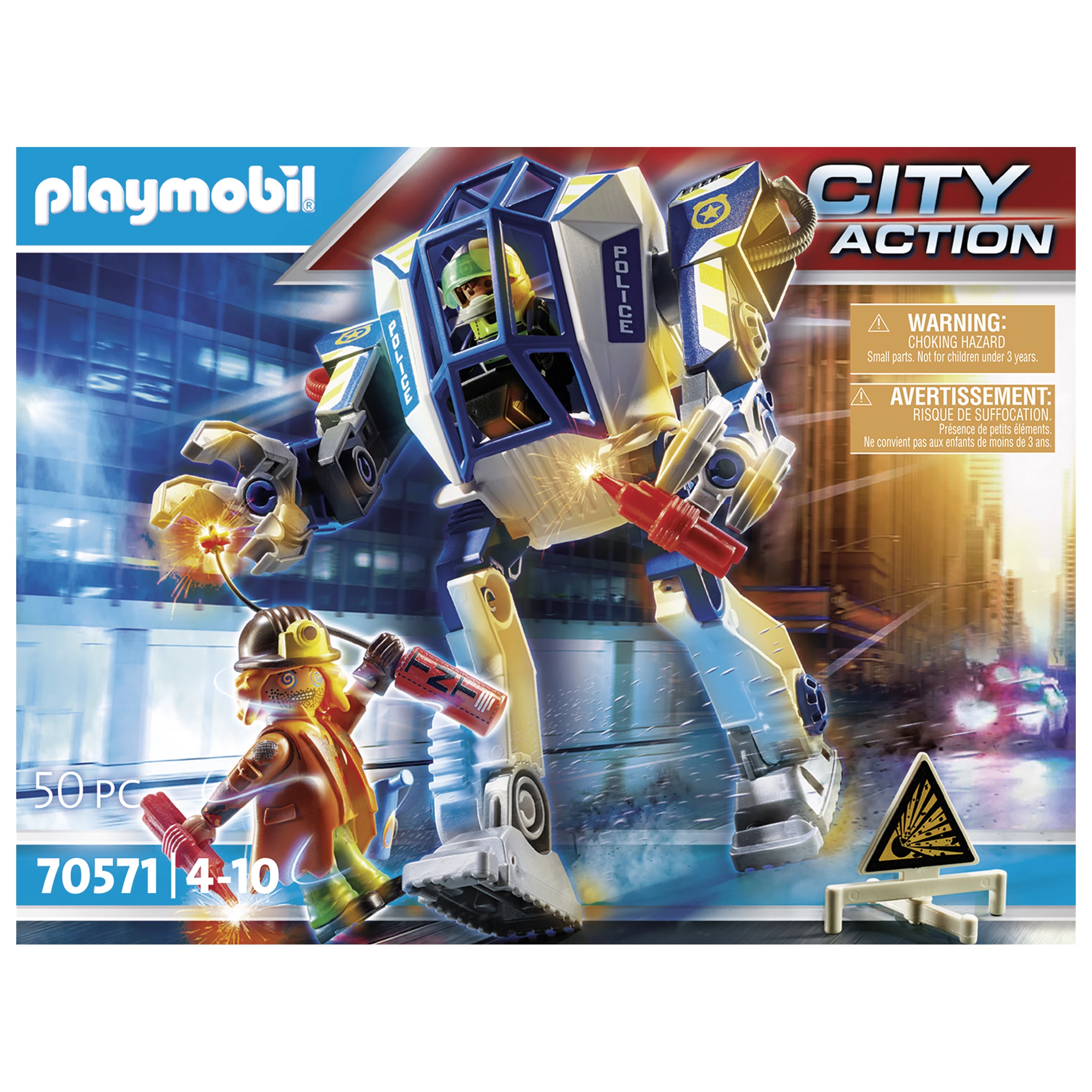 Playmobil 70571 City Action Politierobots 7 Playmobil 70571 City Action Politierobots - Afbeelding 5