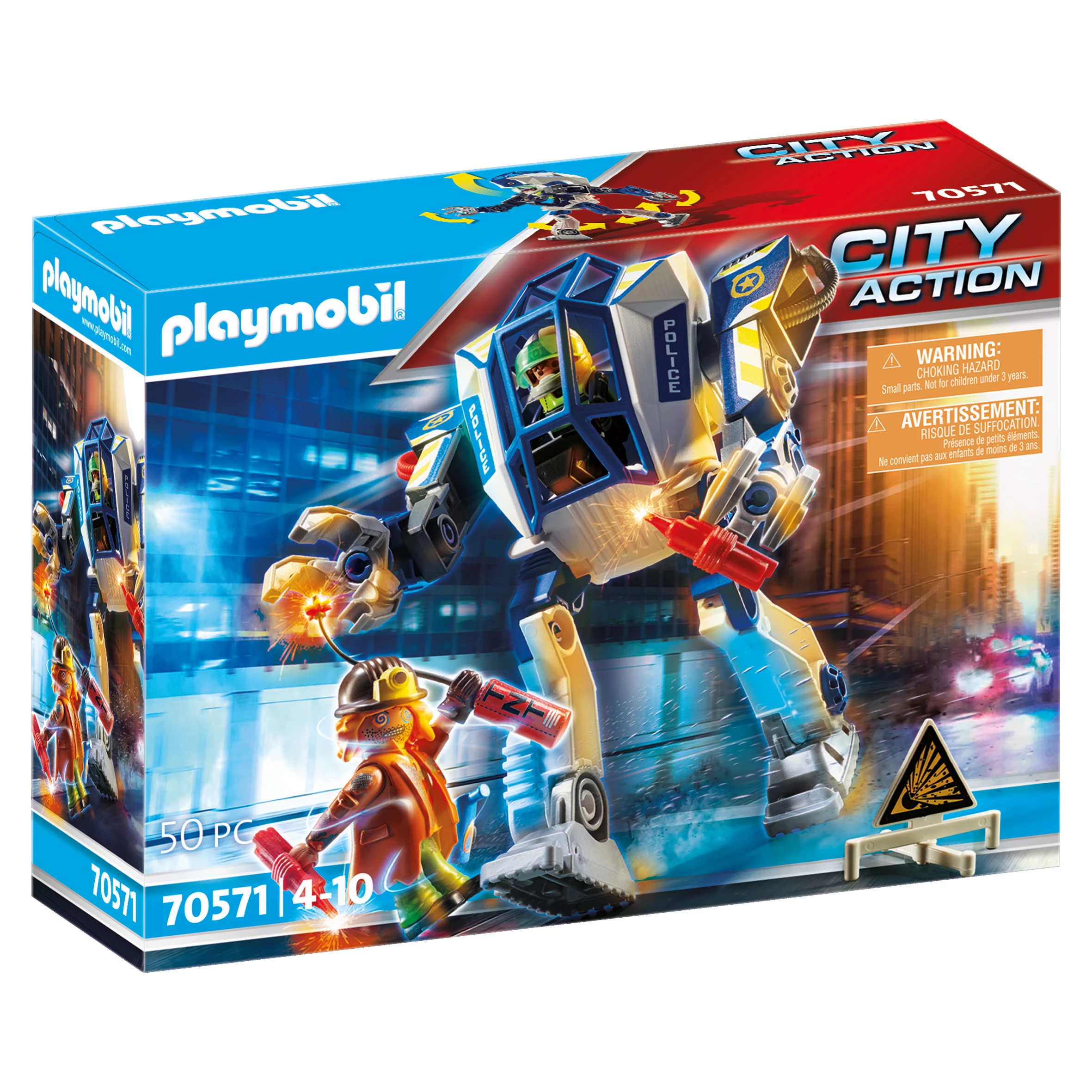 Playmobil 70571 City Action Politierobots 8 Playmobil 70571 City Action Politierobots - Afbeelding 6
