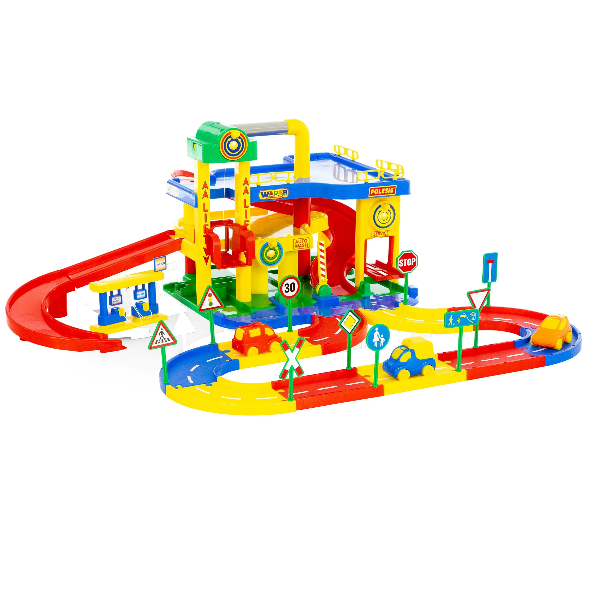 Wader Garage No. 1 Incl Straten Circuit Wader Garage No. 1 Incl Straten Circuit -LOL Surprise winkel 4810344037831 2