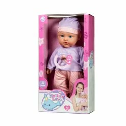 Mother Love Zachte Babypop Met Geluid 41cm 4 Mother Love Zachte Babypop Met Geluid 41cm -LOL Surprise winkel 4897080701554 8