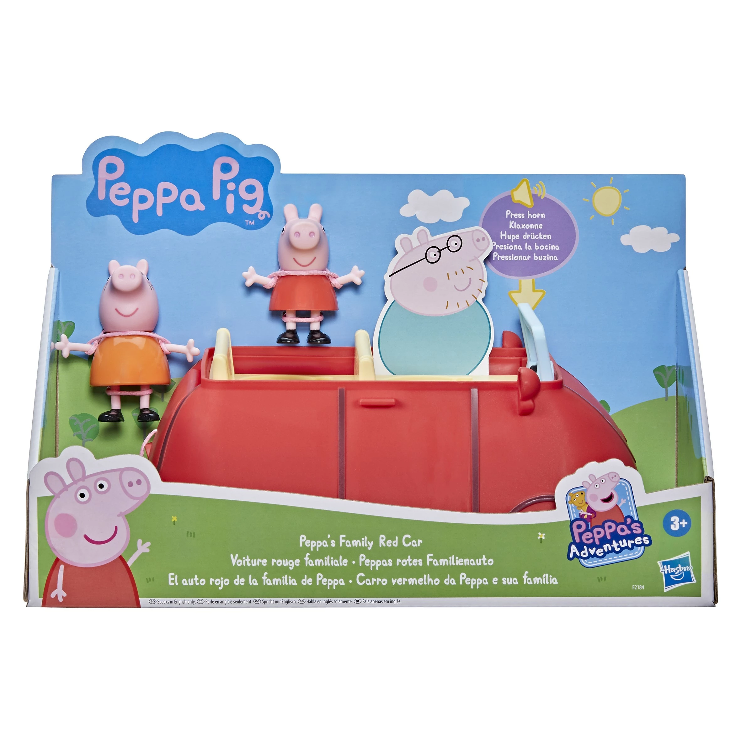 Peppa Pig Family Red Car Peppa Pig Family Red Car -LOL Surprise winkel 5010993868285 8