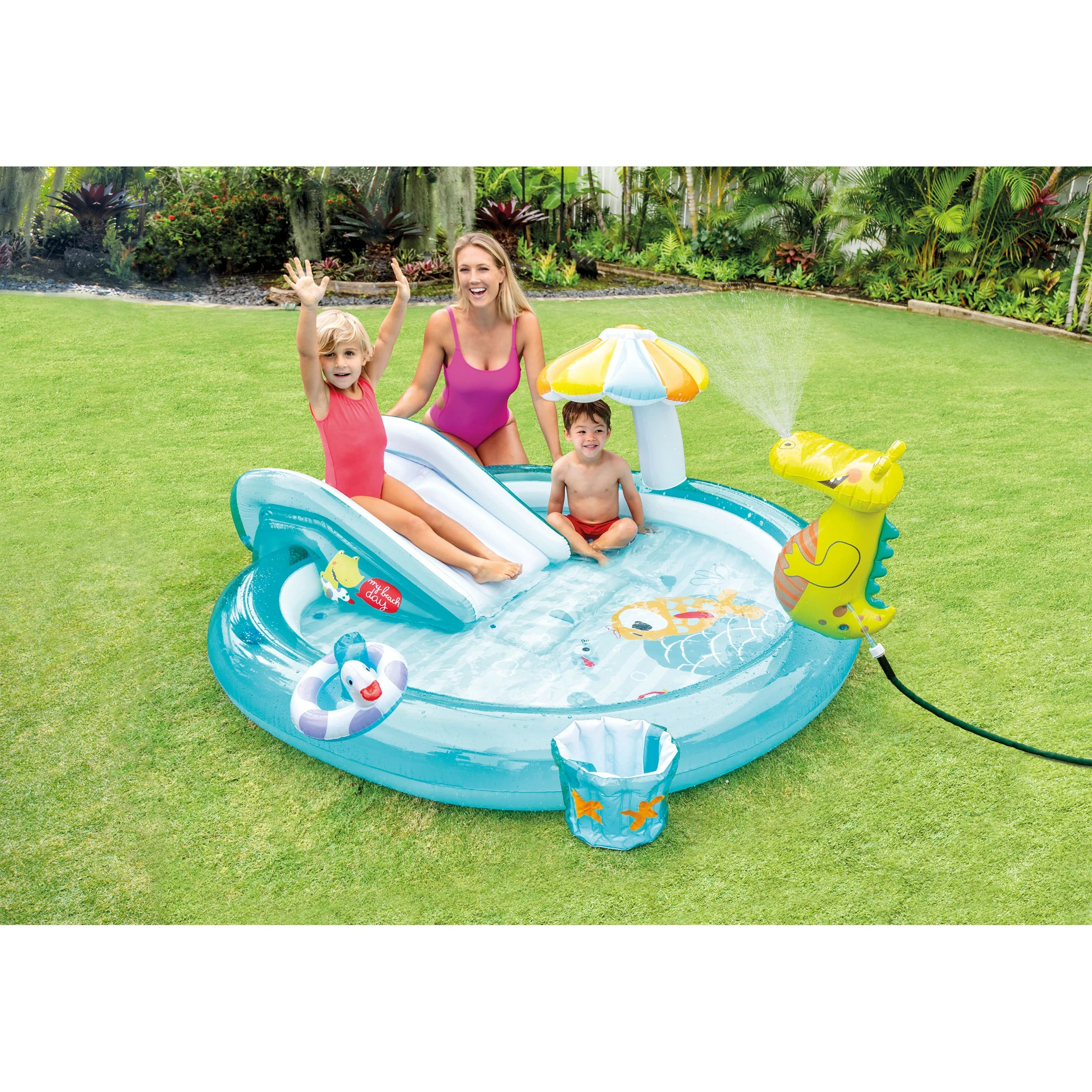 Intex Crocodile Play Center 201x170cm 6 Intex Crocodile Play Center 201x170cm - Afbeelding 4