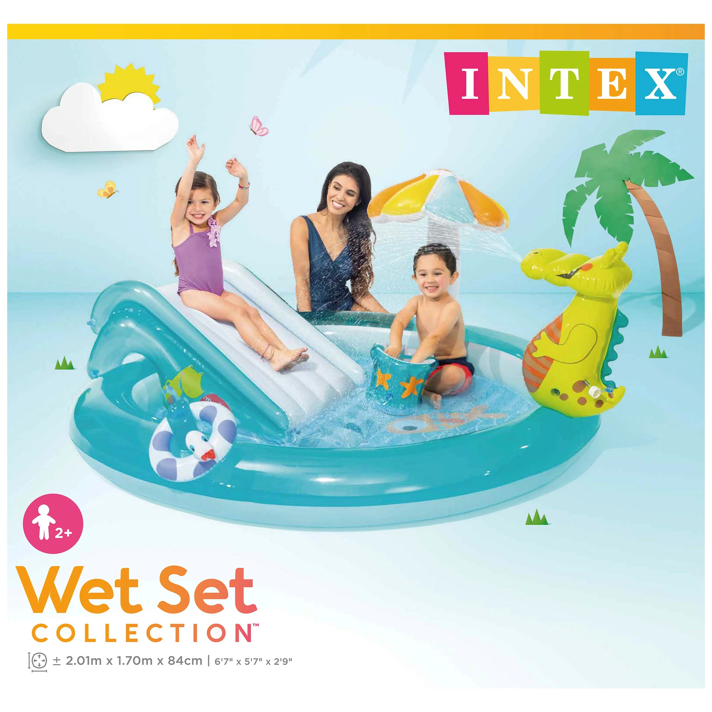 Intex Crocodile Play Center 201x170cm 8 Intex Crocodile Play Center 201x170cm - Afbeelding 6